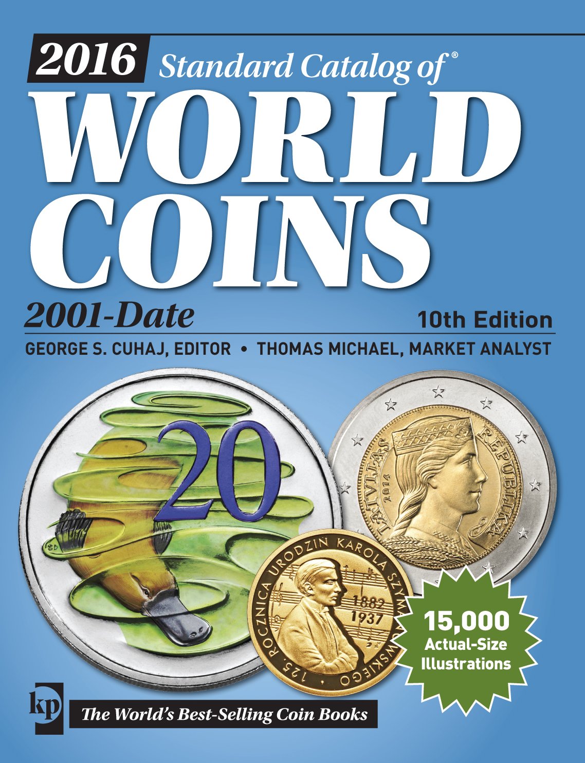 2016 Standard Catalog of World Coins 2001Date (Standard Catalog, 2016),Used