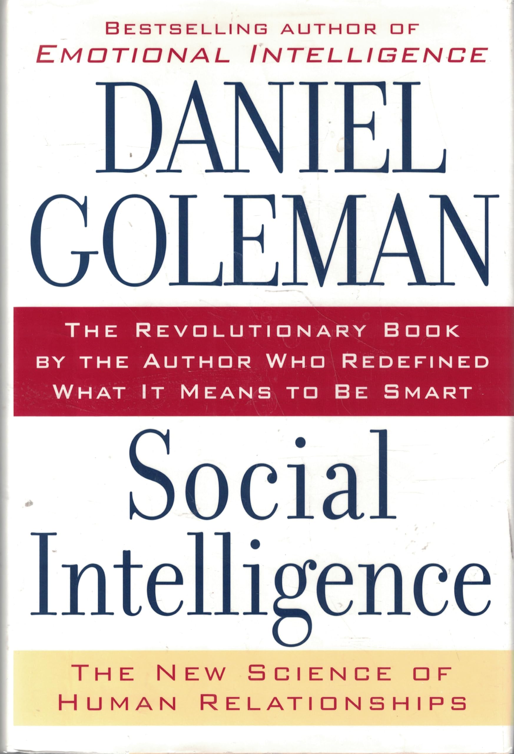 Social Intelligence: The New Science Of Human Relationships,Used