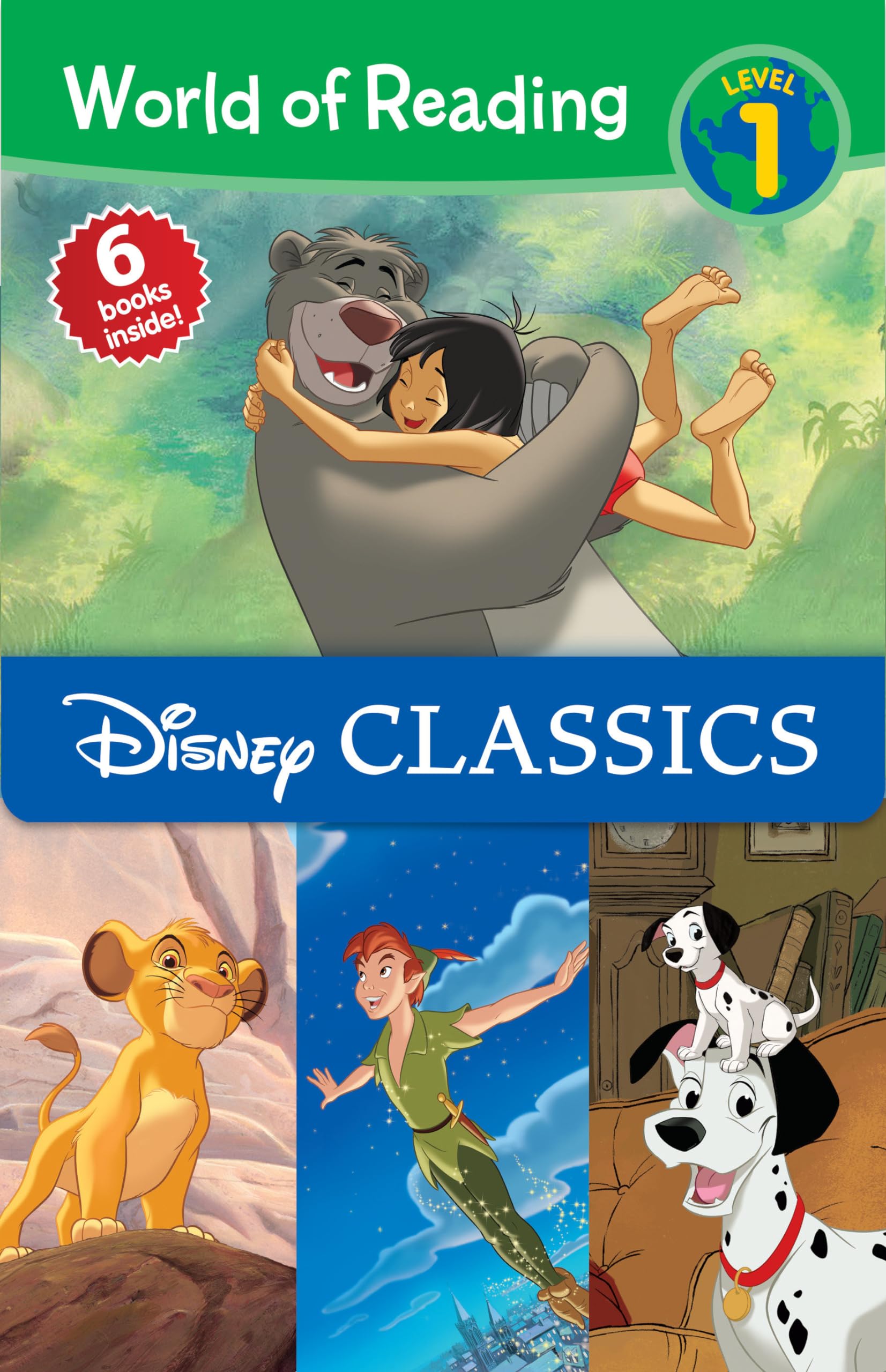 World Of Reading: Disney Classic Characters Level 1 Boxed Set: Level 1