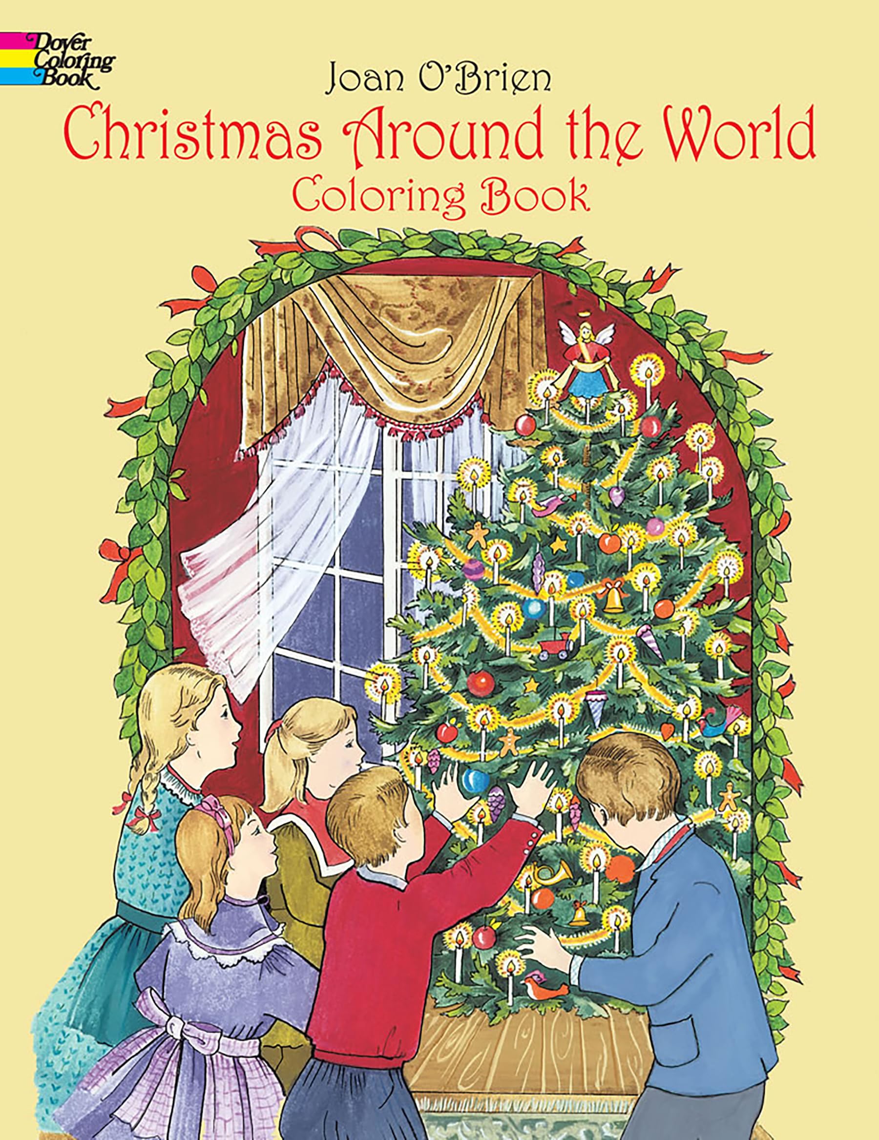 Christmas Around the World Coloring Book (Dover Christmas Coloring Books),Used