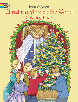 Christmas Around the World Coloring Book (Dover Christmas Coloring Books),Used