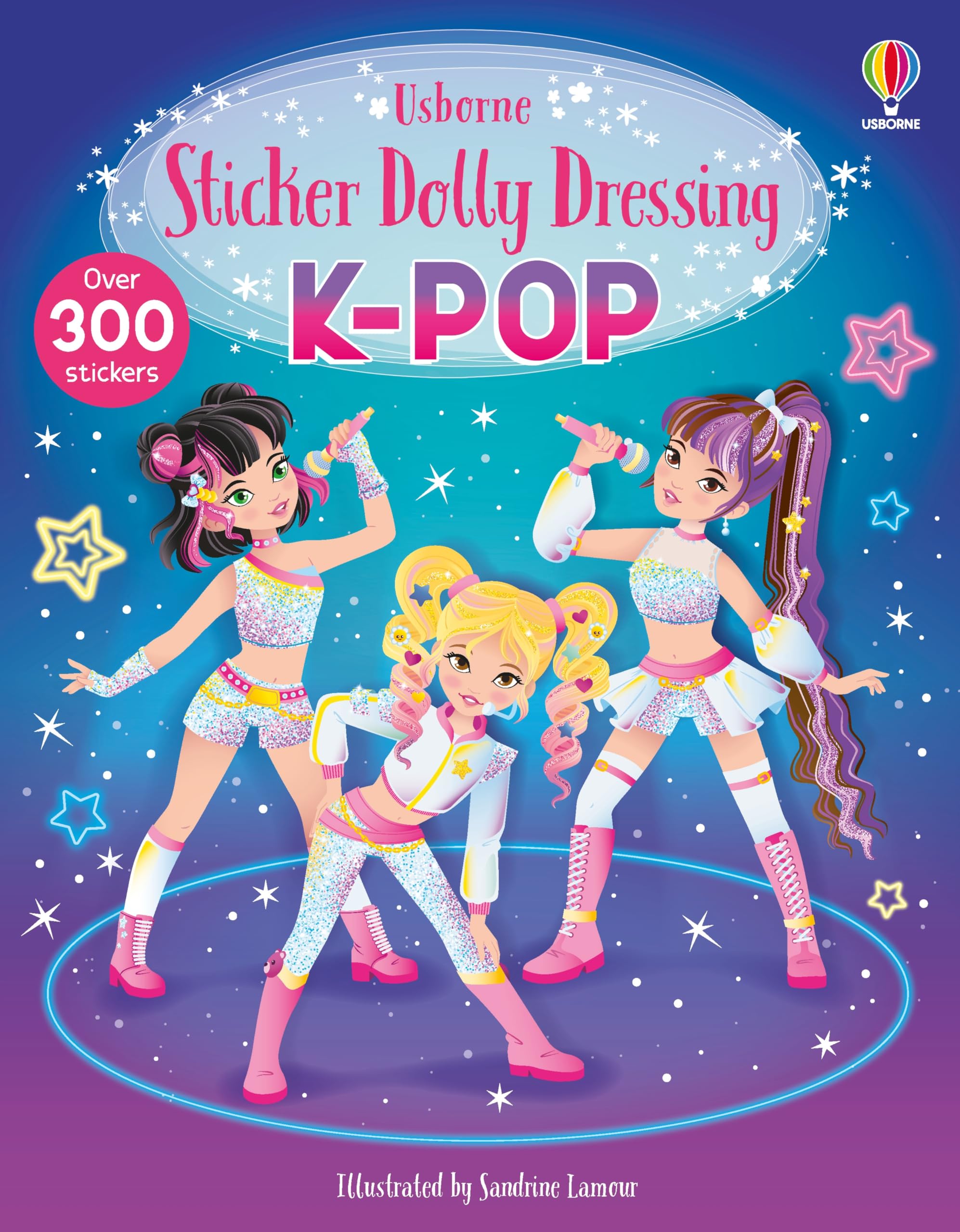 Sticker Dolly Dressing KPop: An Interactive Sticker Book About Korean Pop Music And Performance For Kids (Ages 48)