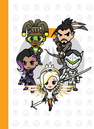 Overwatch Tokidoki Journal/5 Character,Used