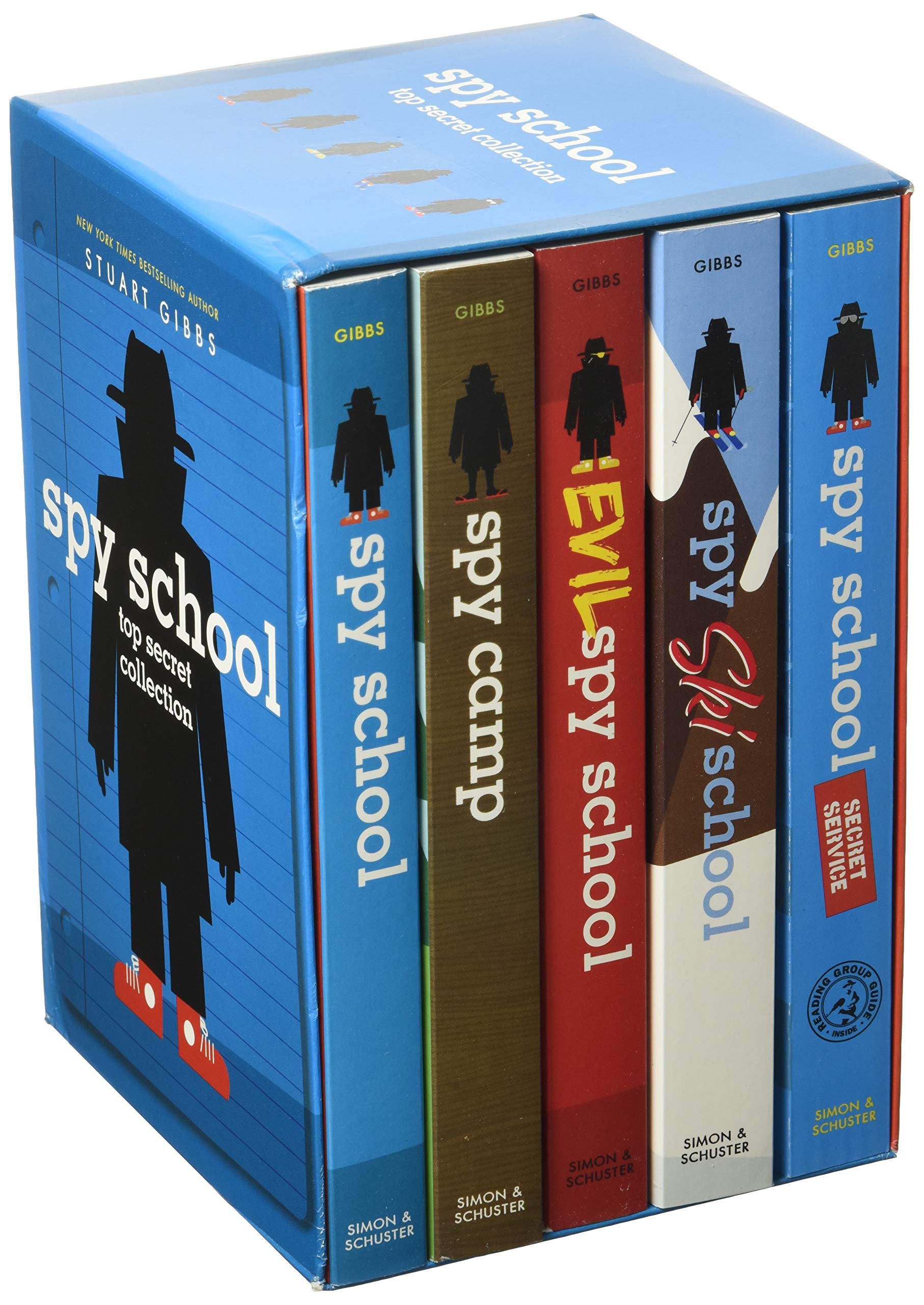 Spy School Top Secret Collection: Spy School; Spy Camp; Evil Spy School; Spy Ski School; Spy School Secret Service,New