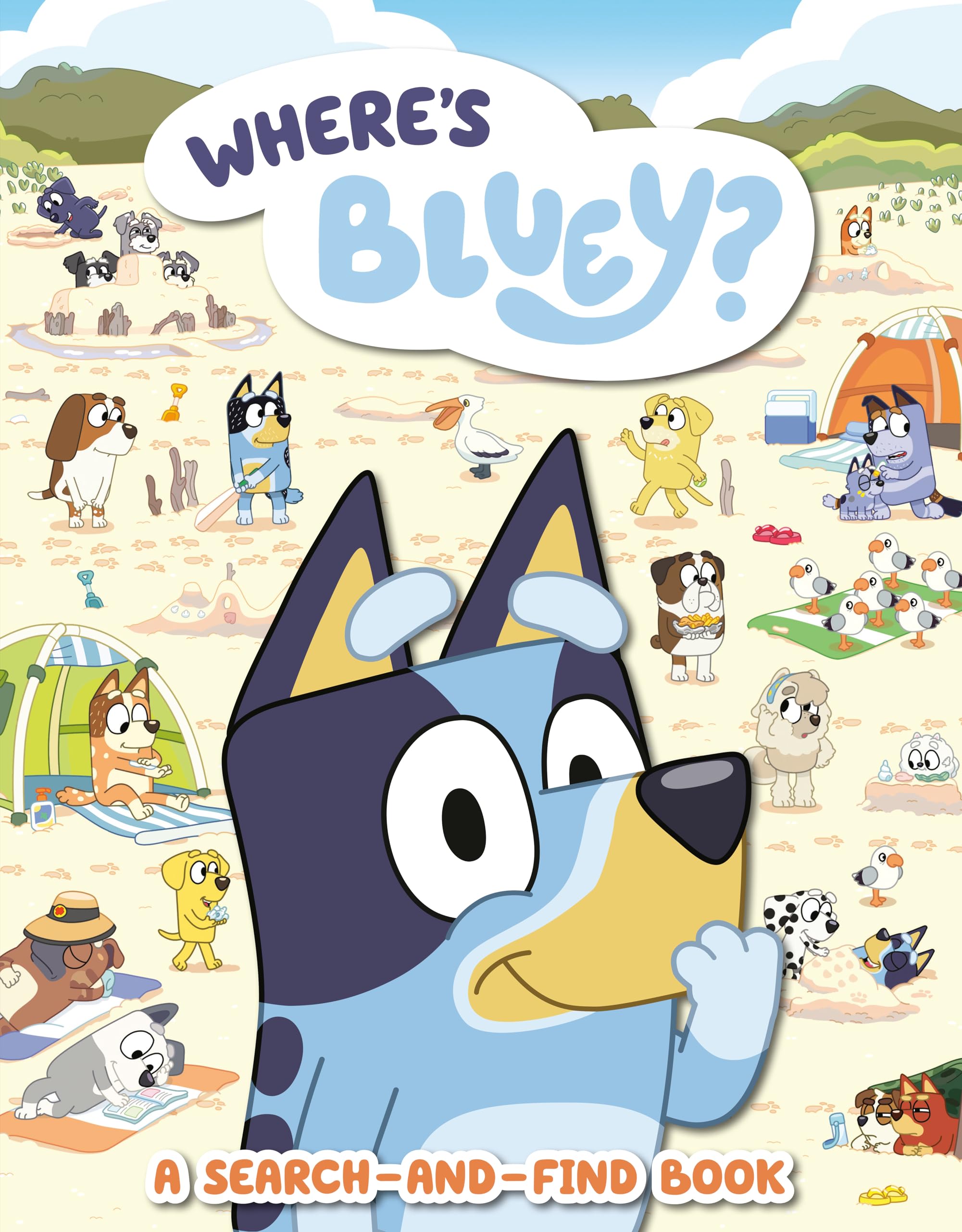 Where'S Bluey?: A Searchandfind Book,Used