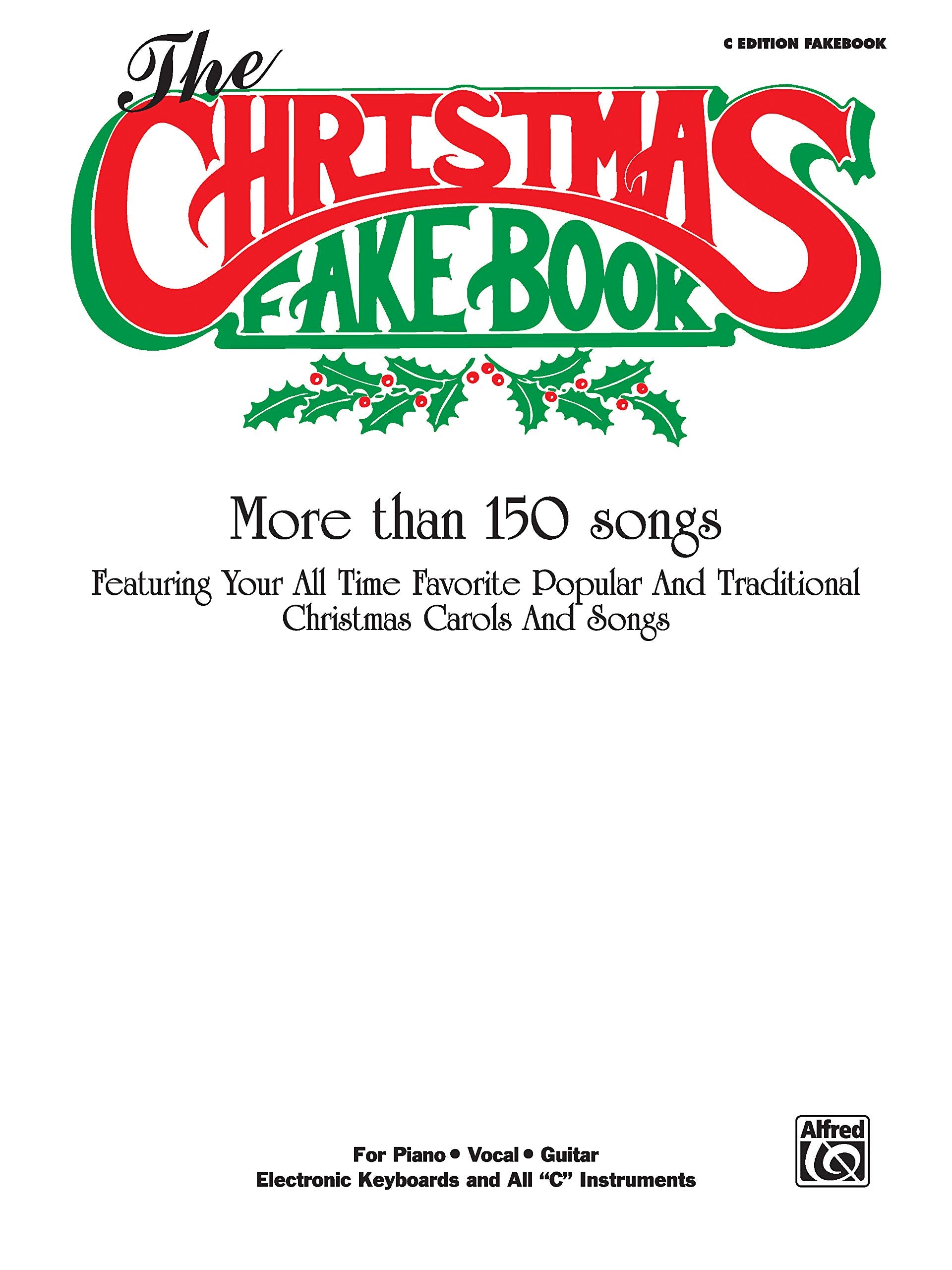 The Christmas Fake Book: C Edition,Used
