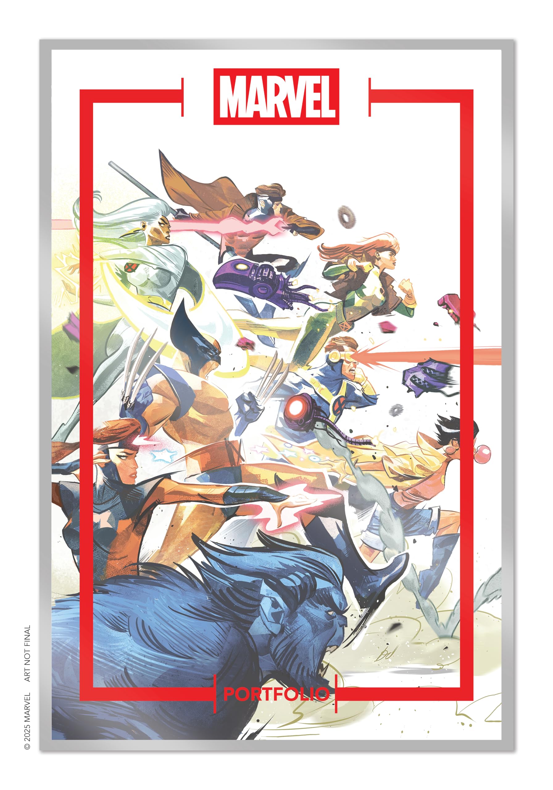 The Marvel Portfolio Of Mike Del Mundo  XMen