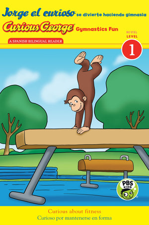 Jorge el curioso se divierte haciendo gimnasia/Curious George Gymnastics Fun bilingual (CGTV Reader) (Spanish and English Editio,Used