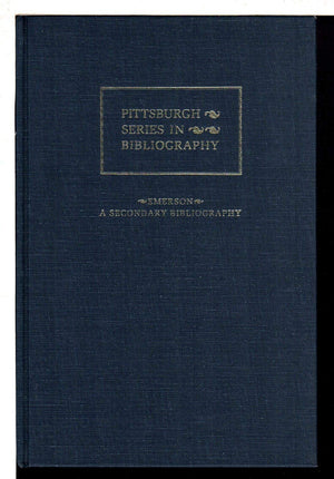 Emerson: An Annotated Secondary Bibliography (Pittsburgh Series in Bibliography),Used