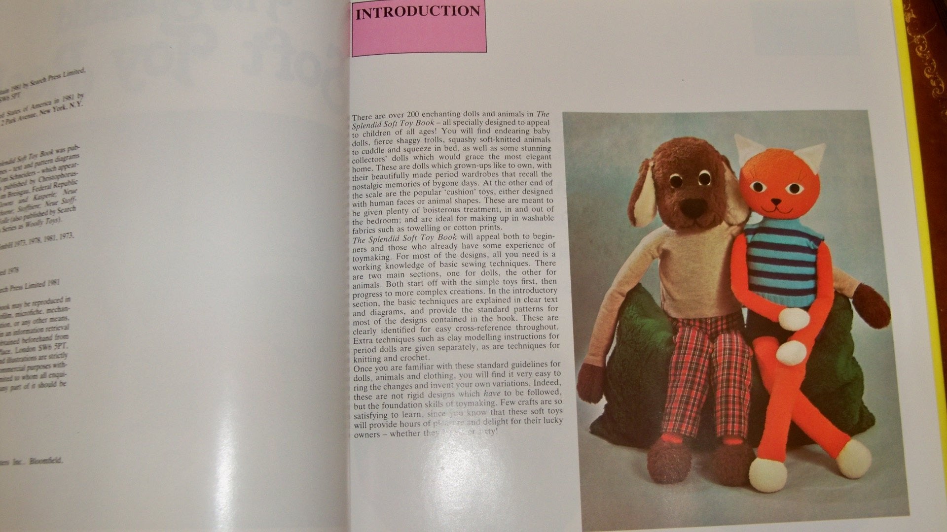 The Splendid Soft Toy Book,Used