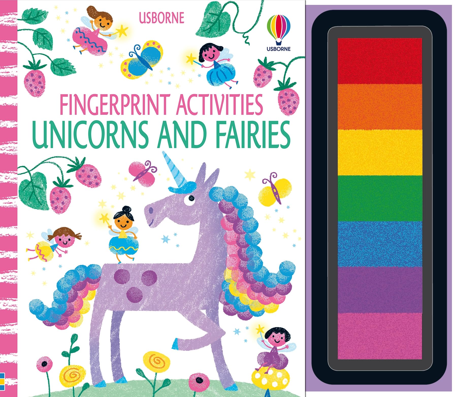 Fingerprint Activities Unicorns and Fairies,New