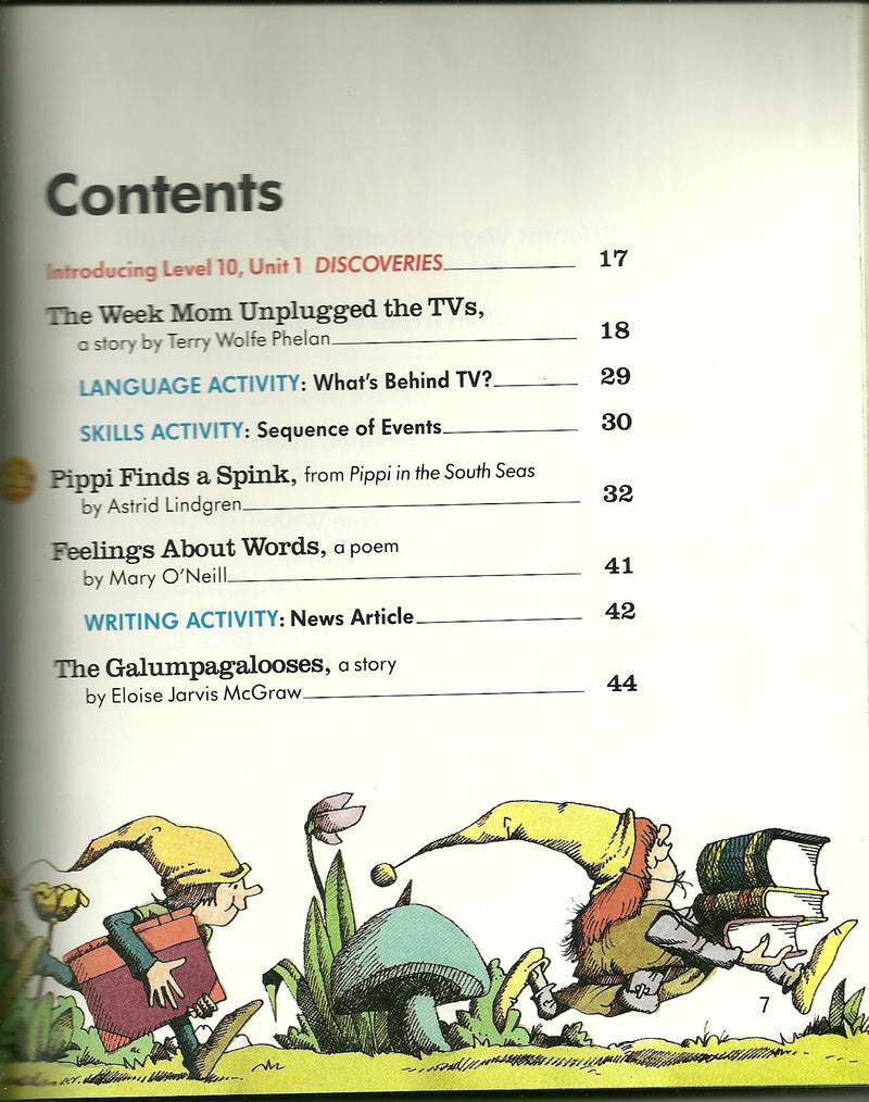 Sketches (Connections, Macmillan Reading Program),Used
