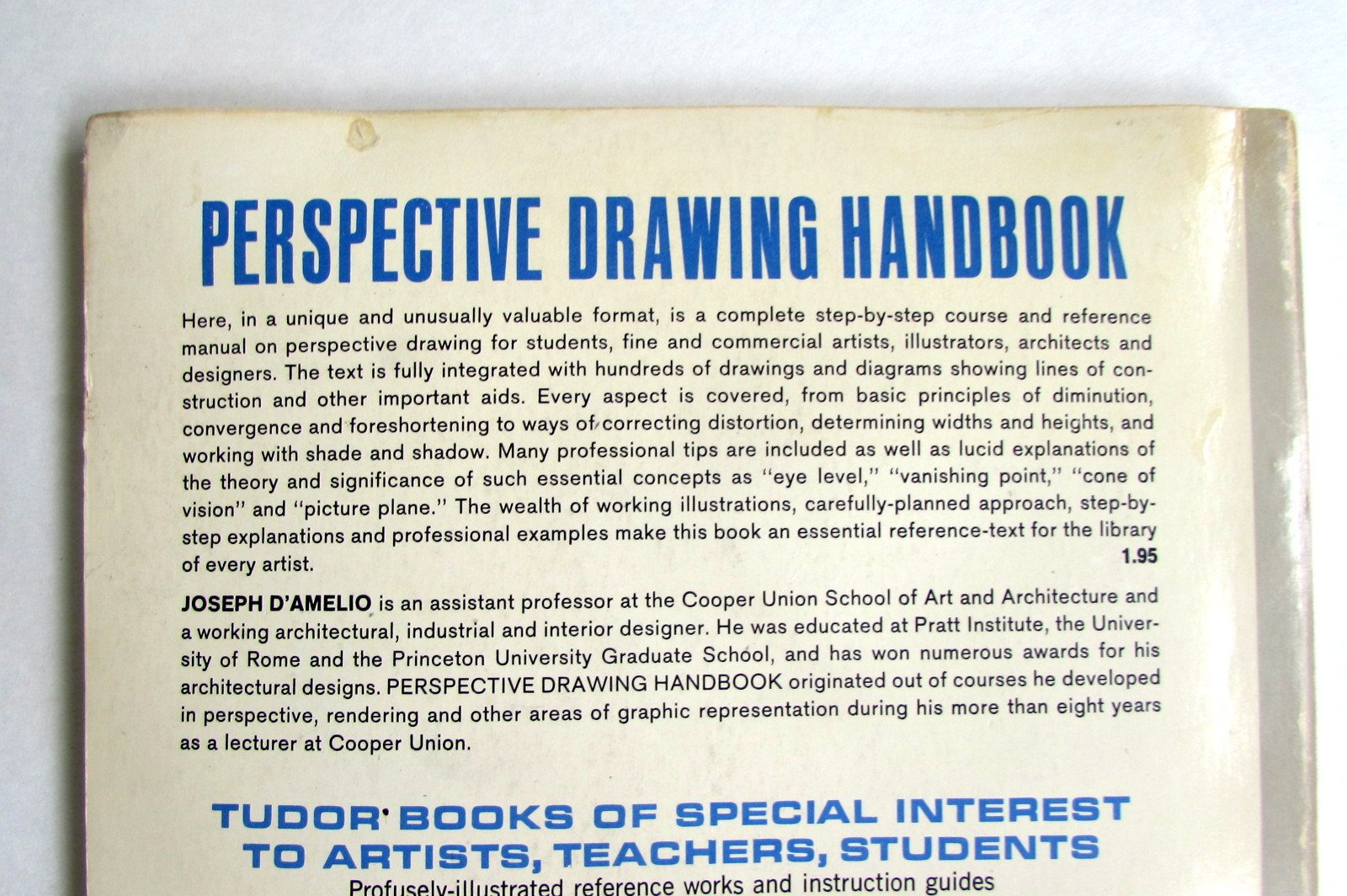 Perspective Drawing Handbook.,Used