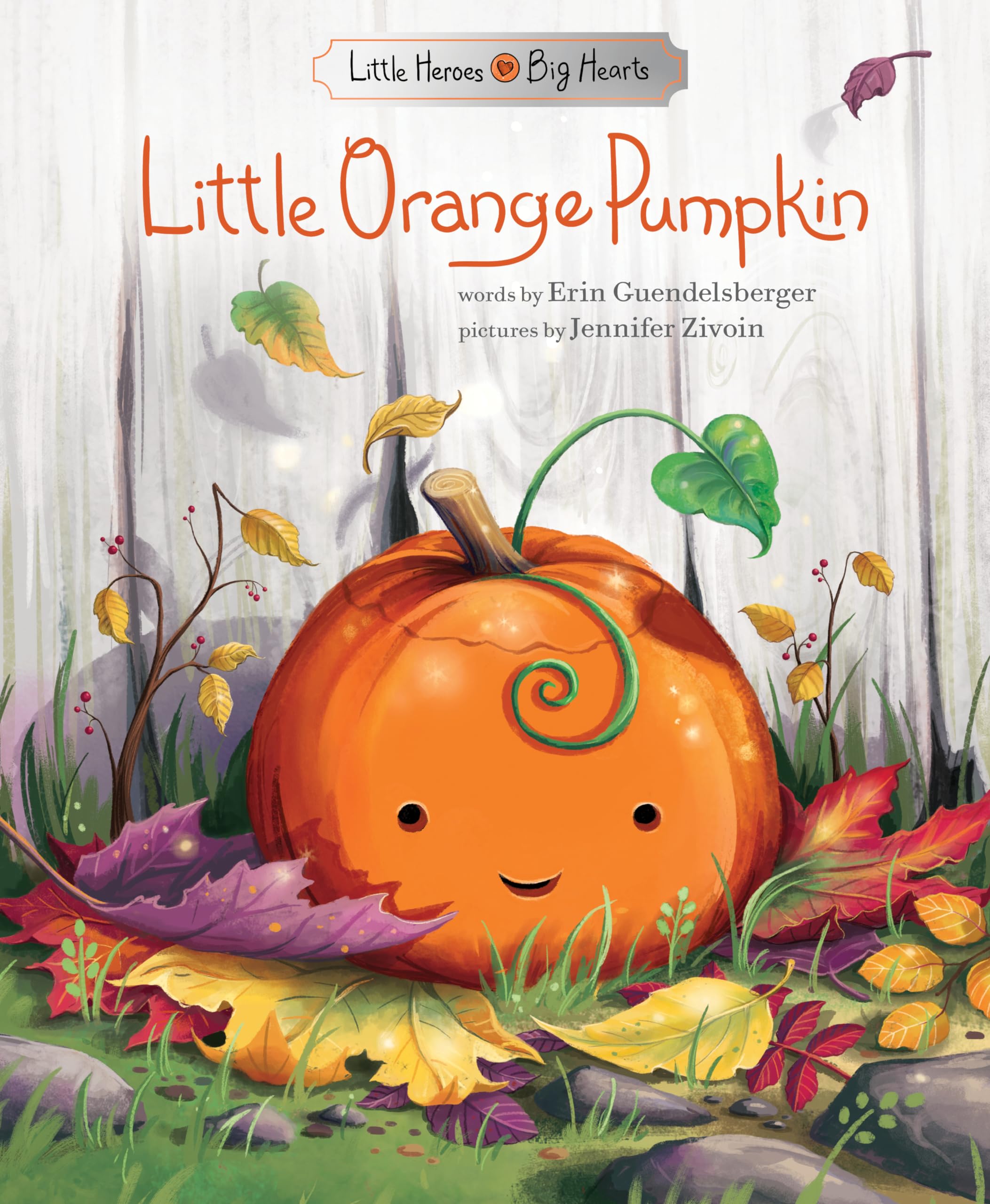 Little Orange Pumpkin: A Heartwarming Halloween Book for Children (Little Heroes, Big Hearts),New