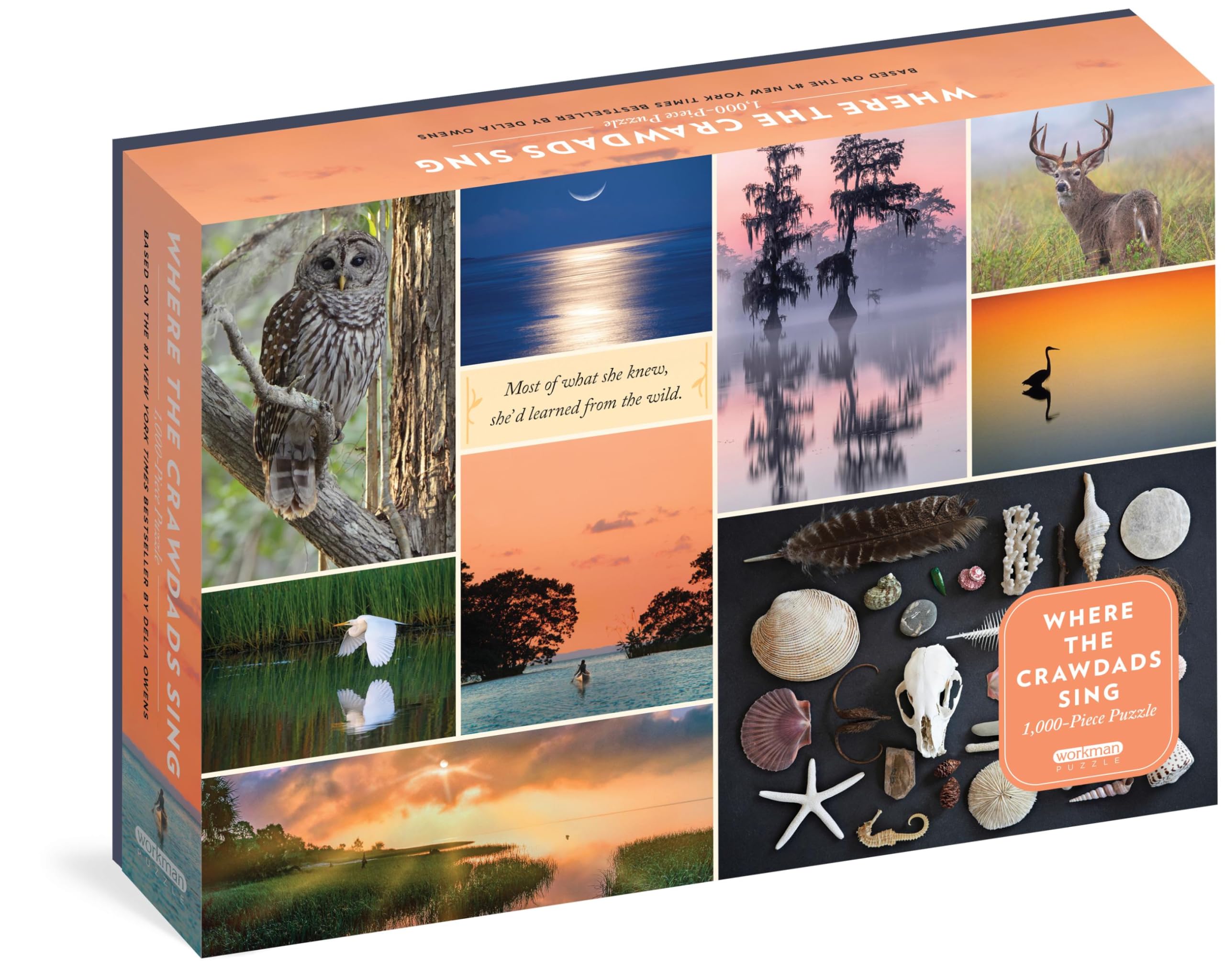 Where the Crawdads Sing 1000Piece Puzzle (Workman Puzzles),New