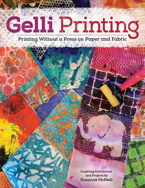Gelli Printing: Printing Without a Press on Paper and Fabric Using the Gelli(R) Plate (Design Originals) 32 BeginnerFriendly St,Used