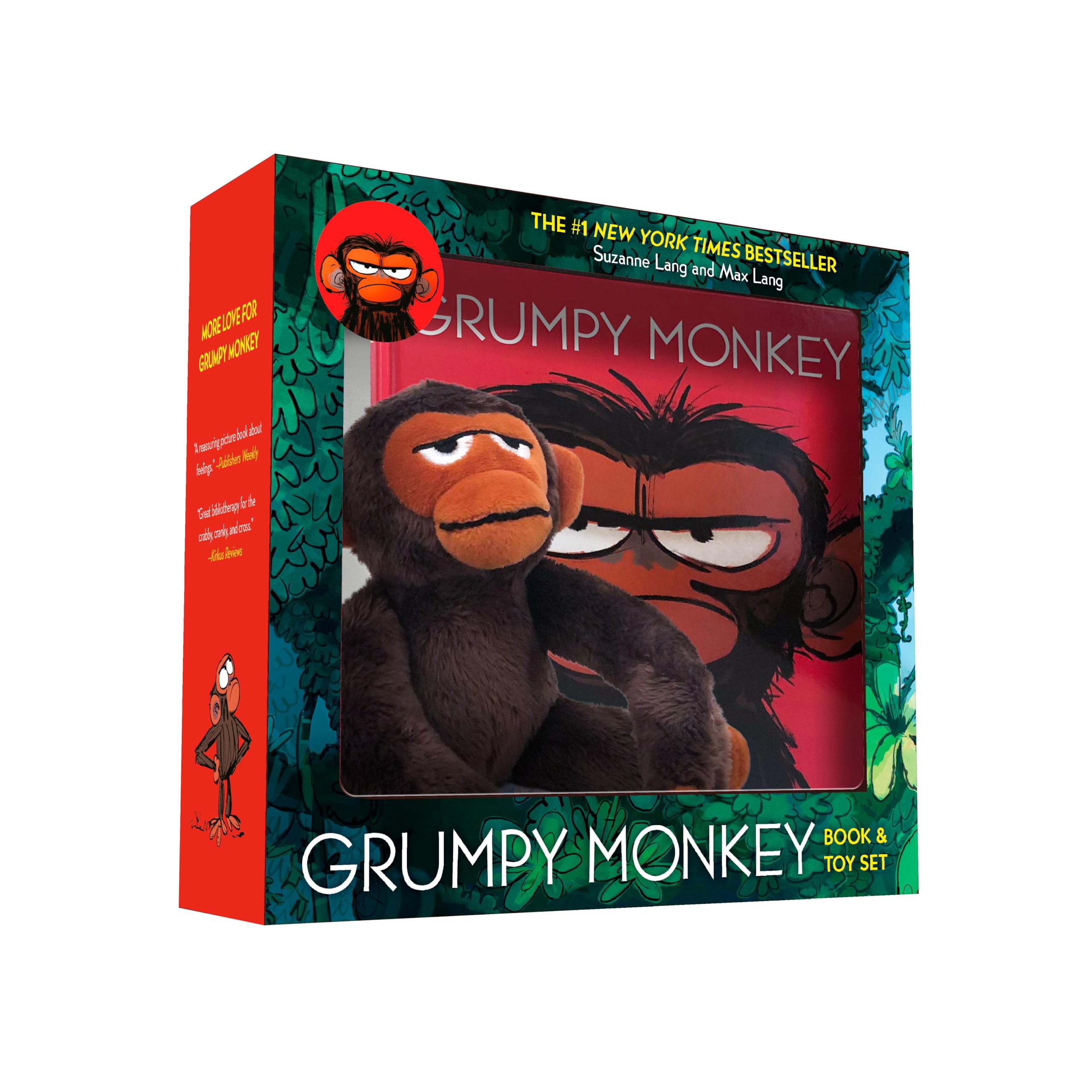 Grumpy Monkey Book And Toy Set,New