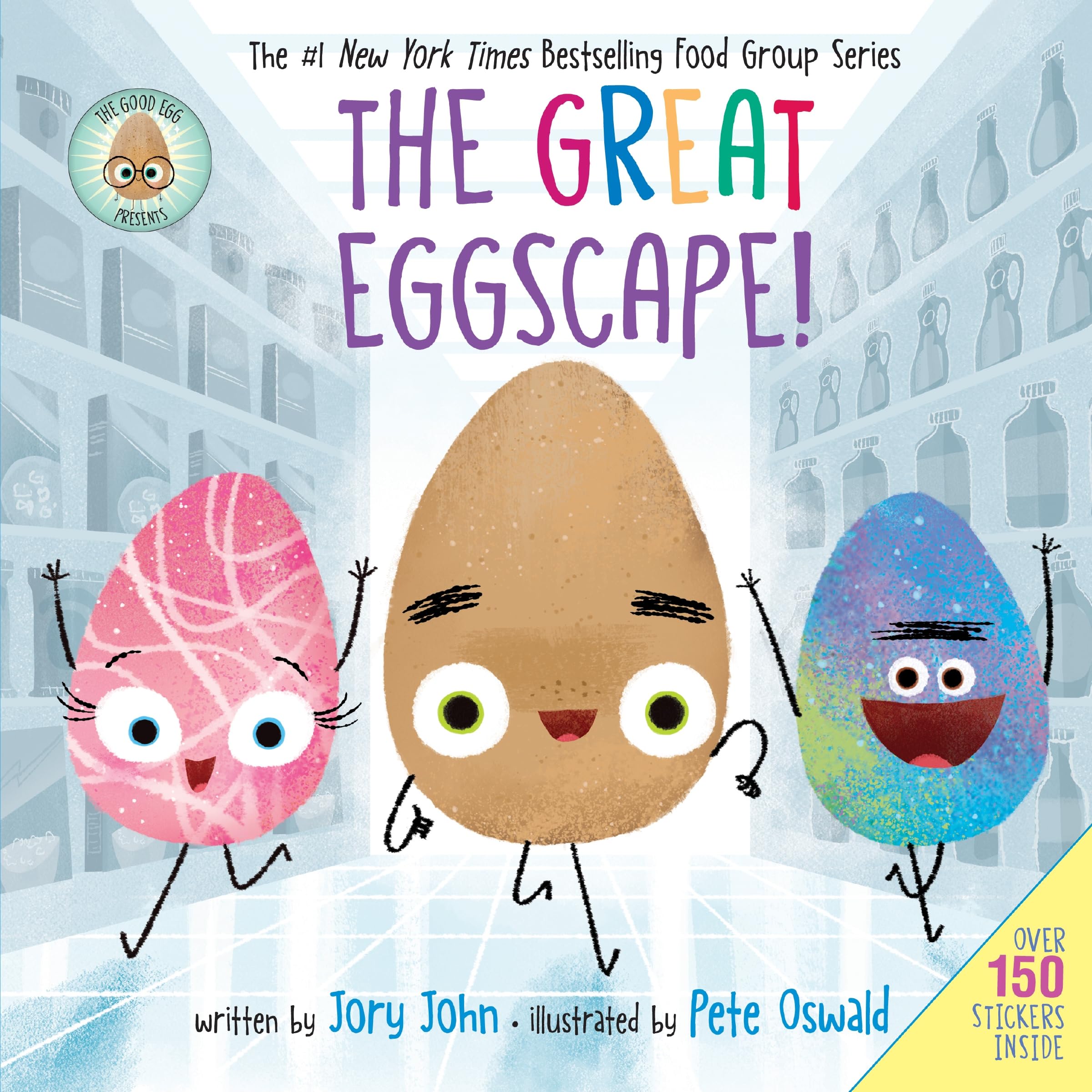 The Good Egg Presents: The Great Eggscape!: Over 150 Stickers Inside: An Easter And Springtime Book For Kids (The Food Group),Used