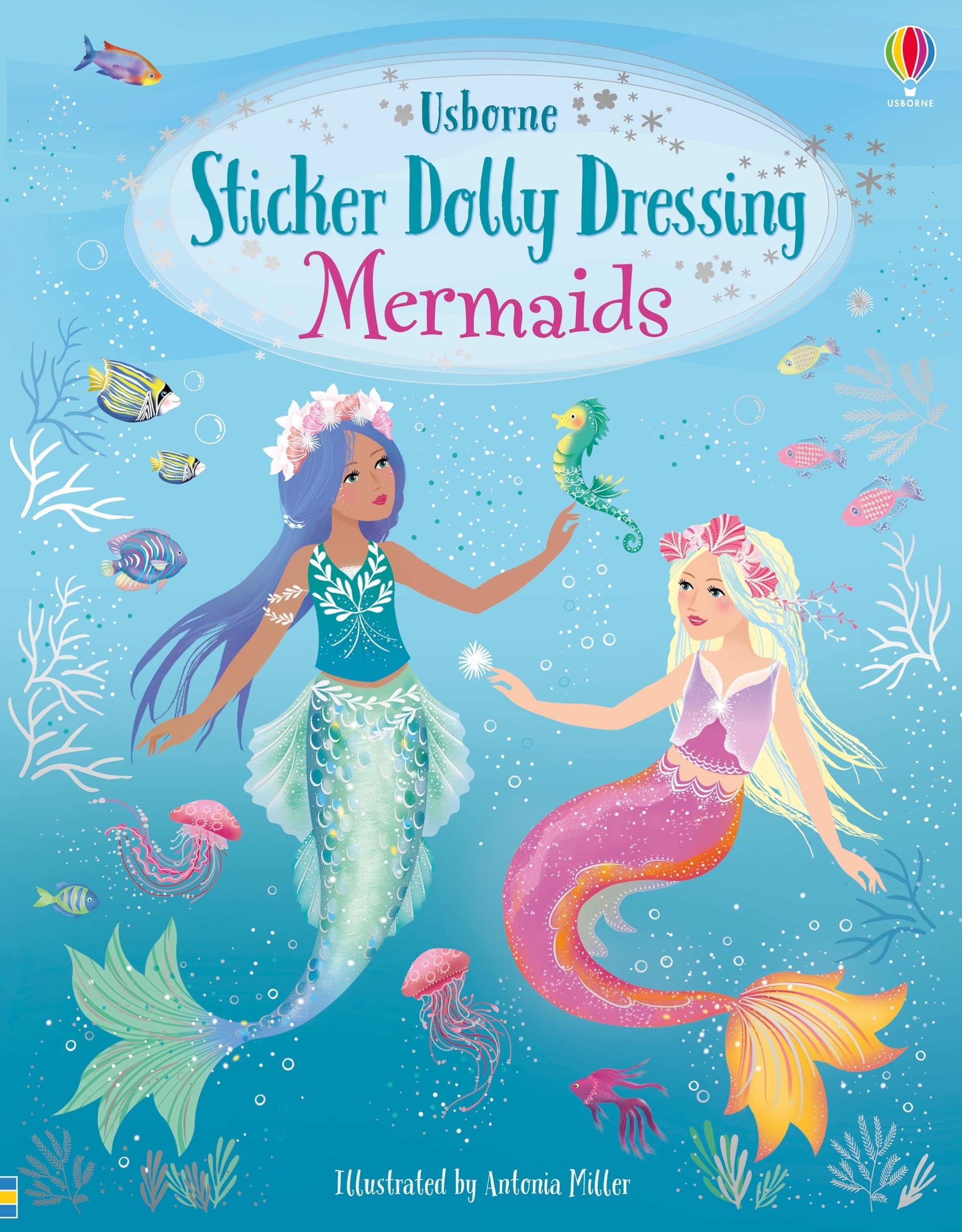 Sticker Dolly Dressing Mermaids,Used