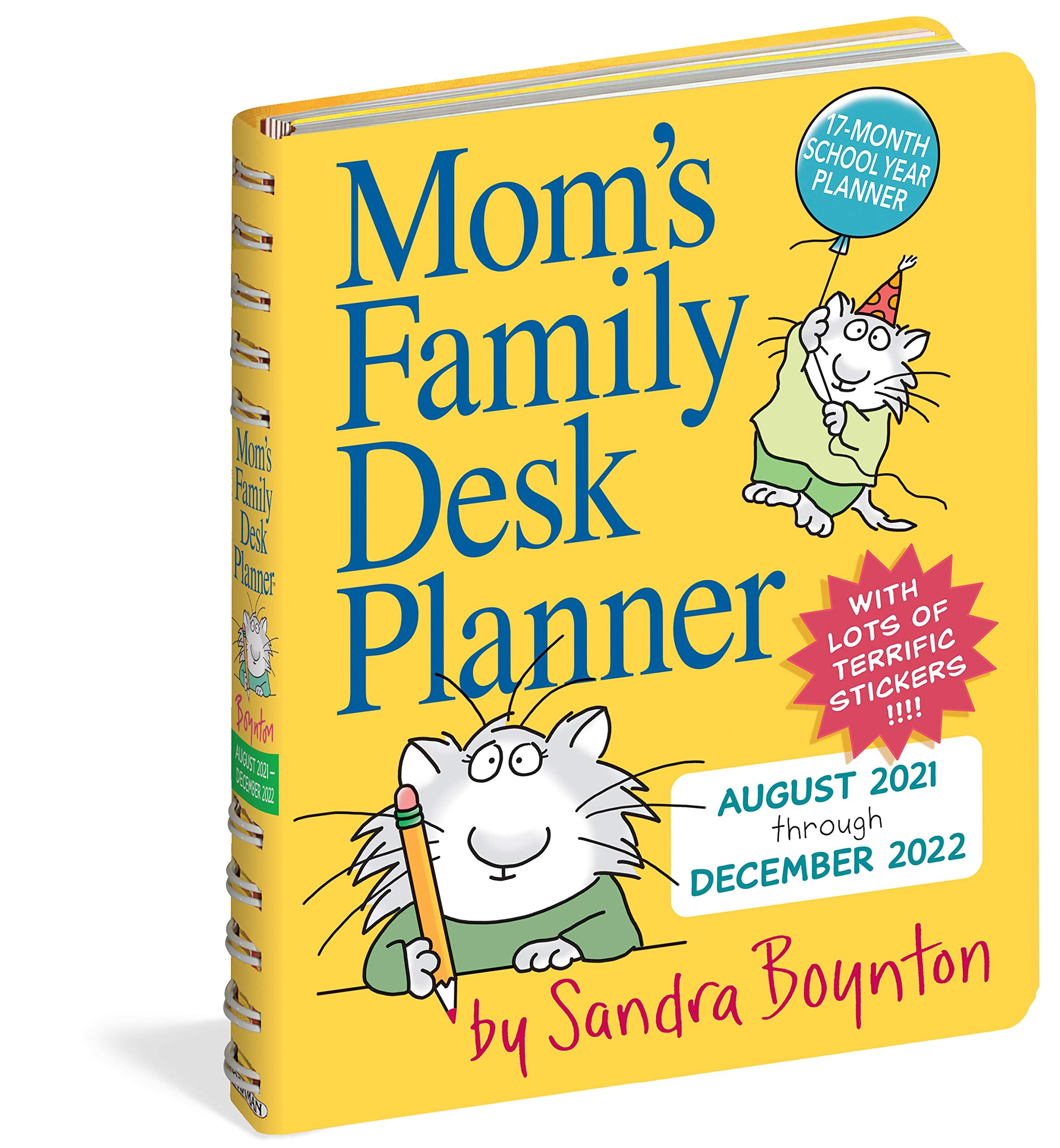 Mom's Family Desk Planner 2022,Used