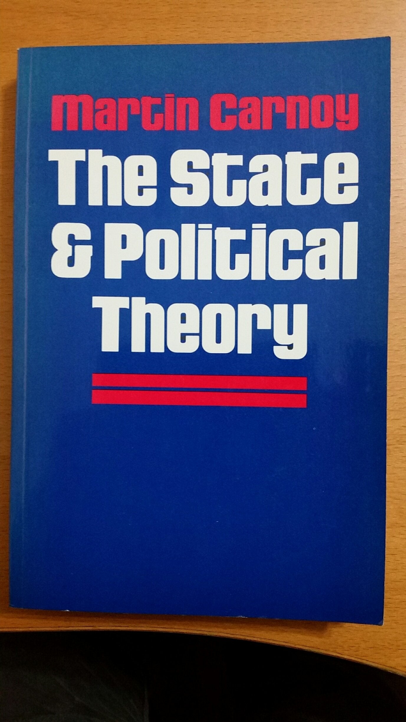 The State and Political Theory,New