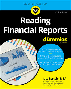 Reading Financial Reports For Dummies, 3rd Edition (Learning Made Easy For Dummies (Business & Personal Finance)),Used