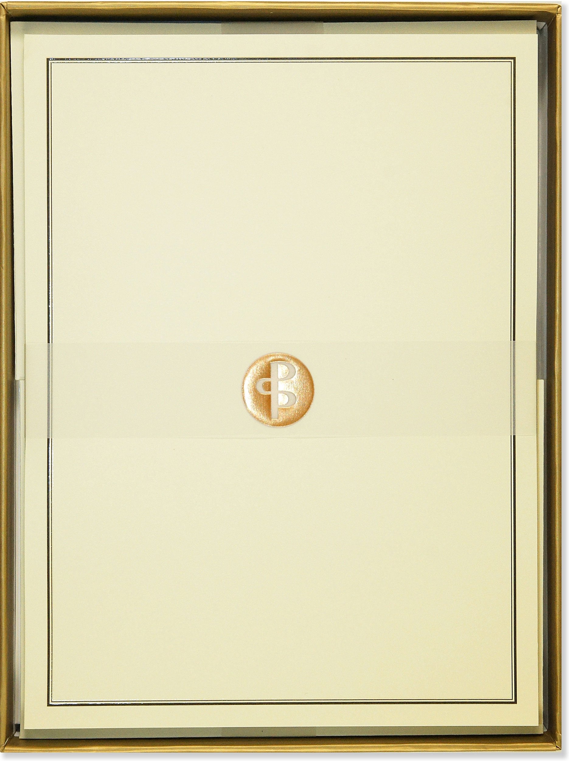 Black & Cream Letterperfect Stationery (Letterperfect Stationery Series),New