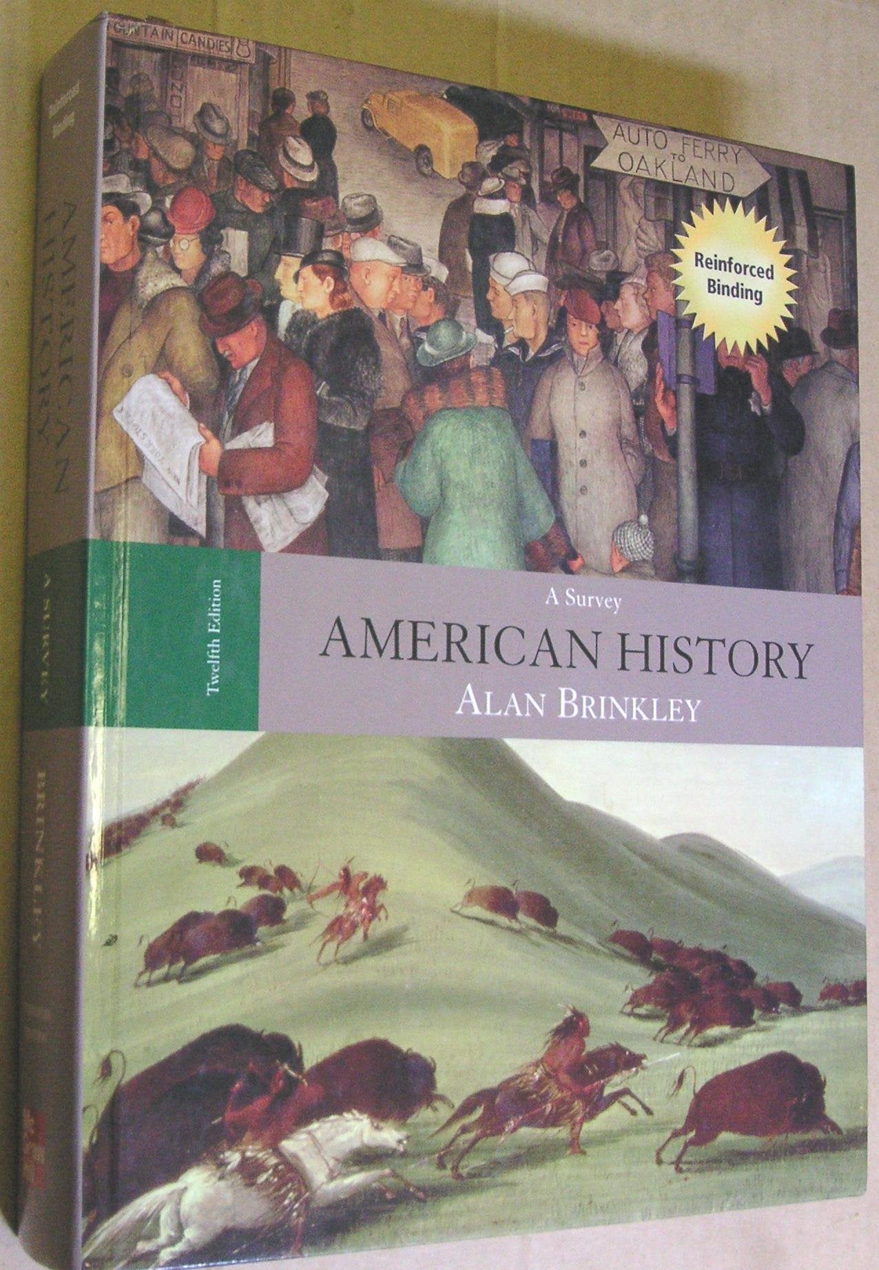 American History: A Survey, 12th Edition (Book & CDROM) (A/P US HISTORY),Used