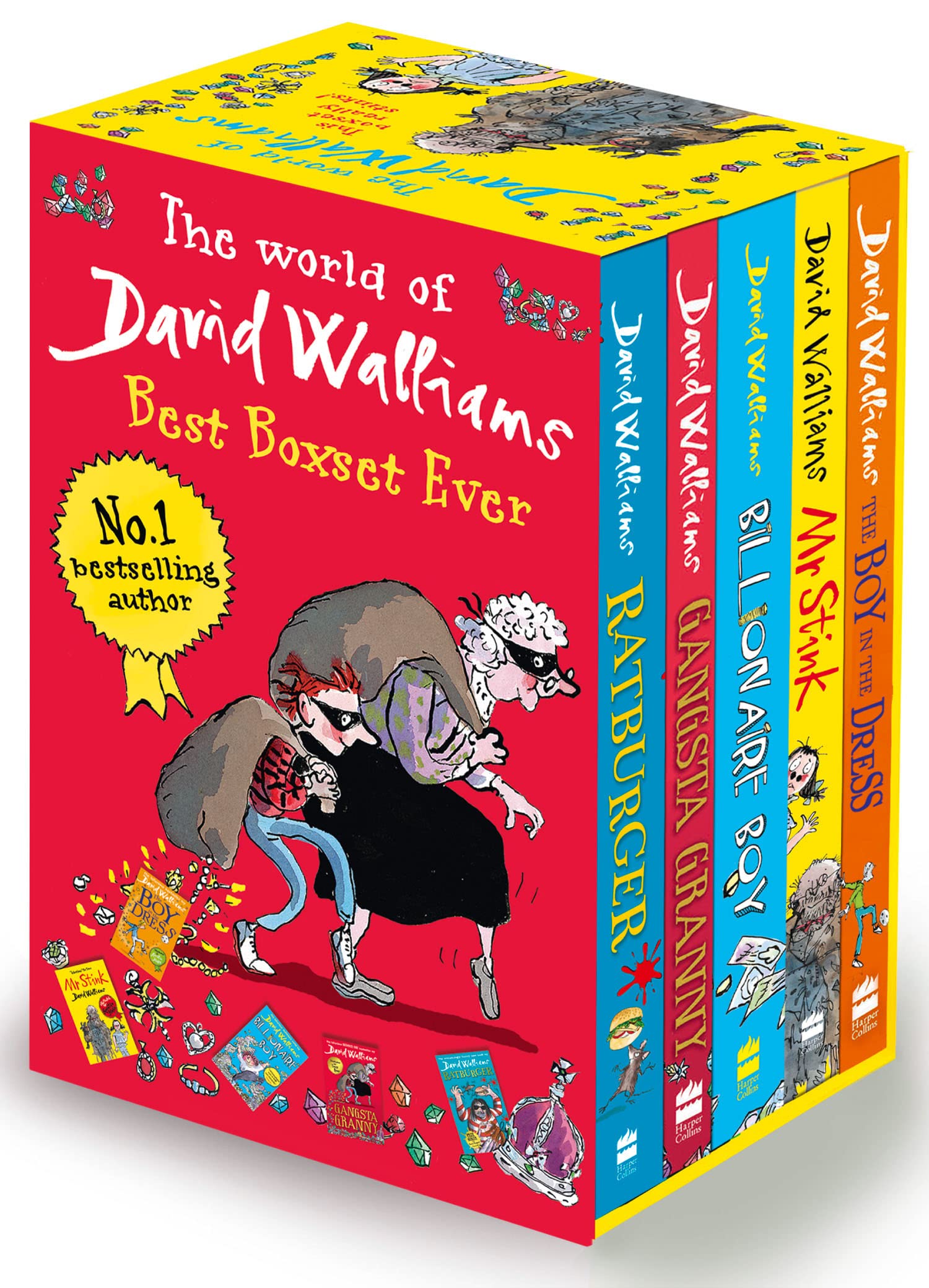 The World of David Walliams: Best Boxset Ever (David Walliams Best Ever Box Set.),Used