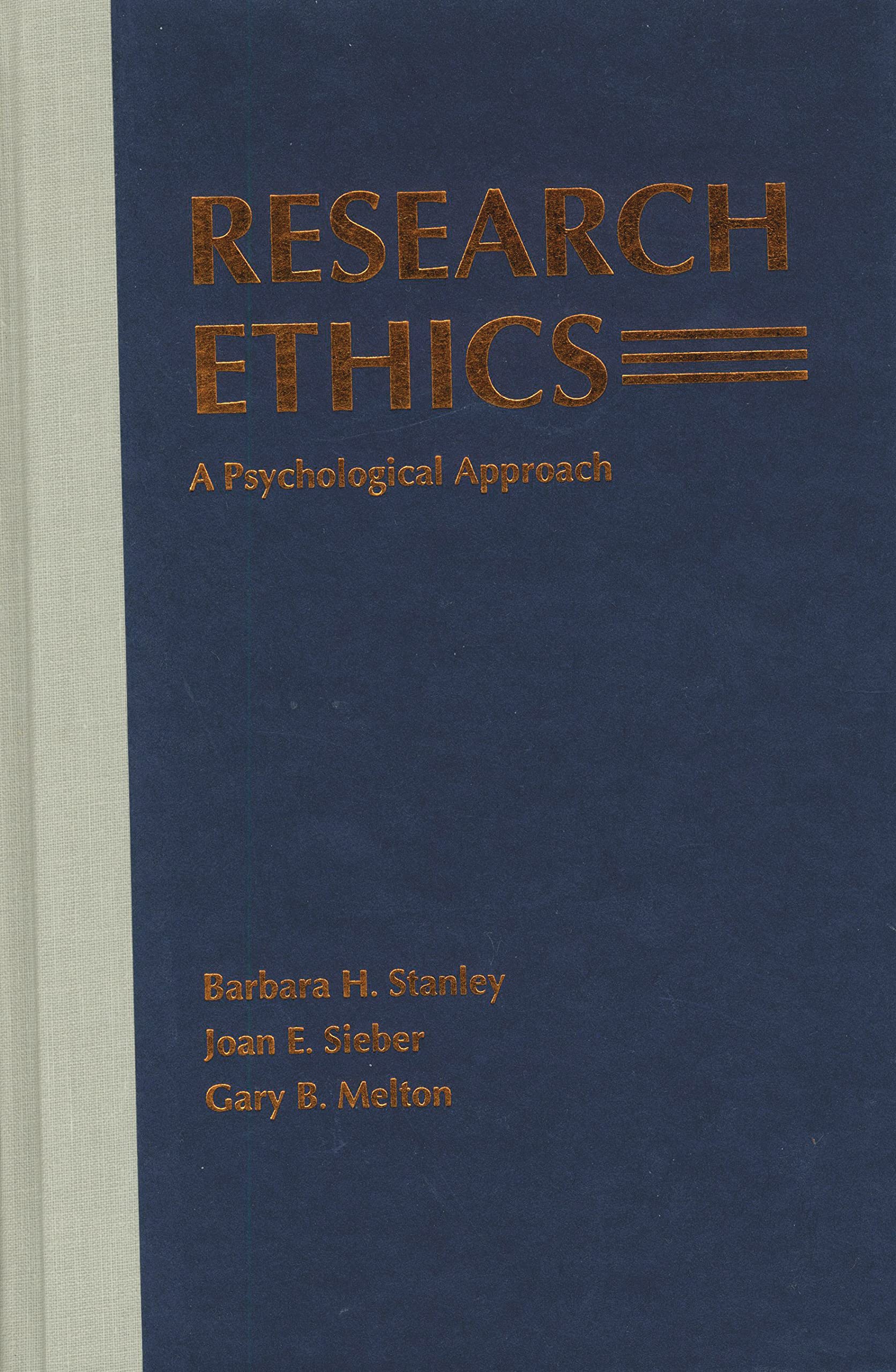 Research Ethics: A Psychological Approach,Used