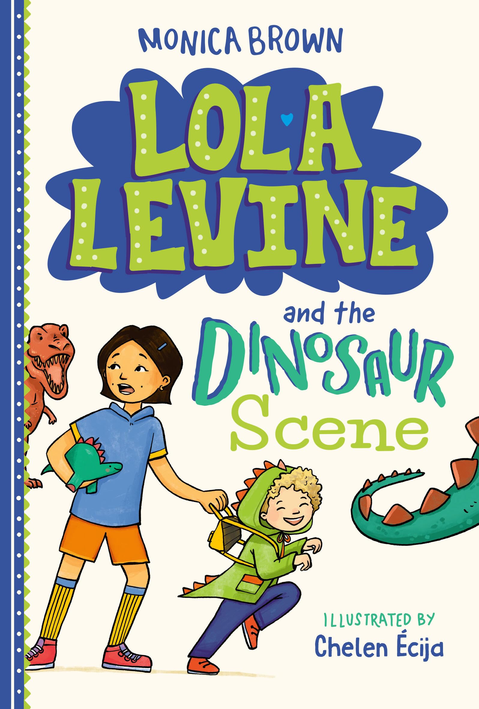 Lola Levine And The Dinosaur Scene