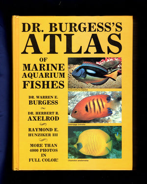 Dr. Burgess'S Atlas Of Marine Aquarium Fishes-new