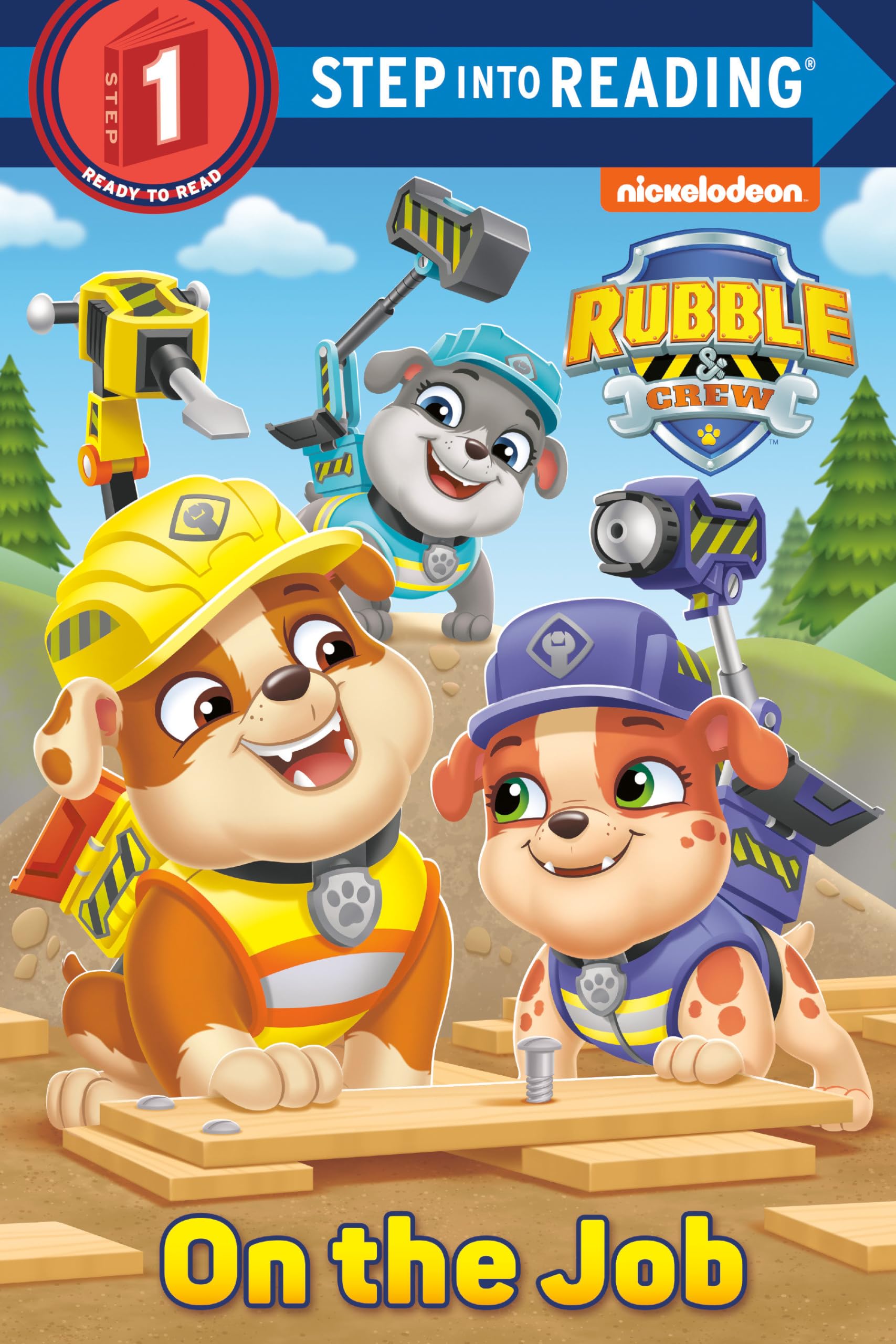 On The Job (Paw Patrol: Rubble & Crew) (Step Into Reading),New