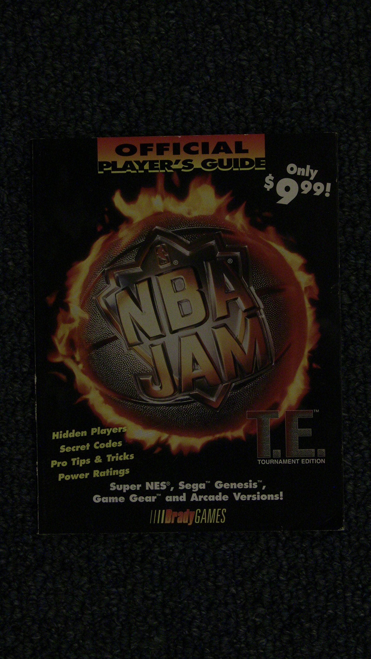 Nba Jam T. E. Official Player's Guide,Used
