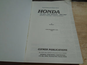 Honda 50110cc Ohc Singles: 19651986 Service, Repair, Maintenance,Used