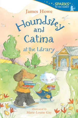 Houndsley And Catina At The Library (Candlewick Sparks)