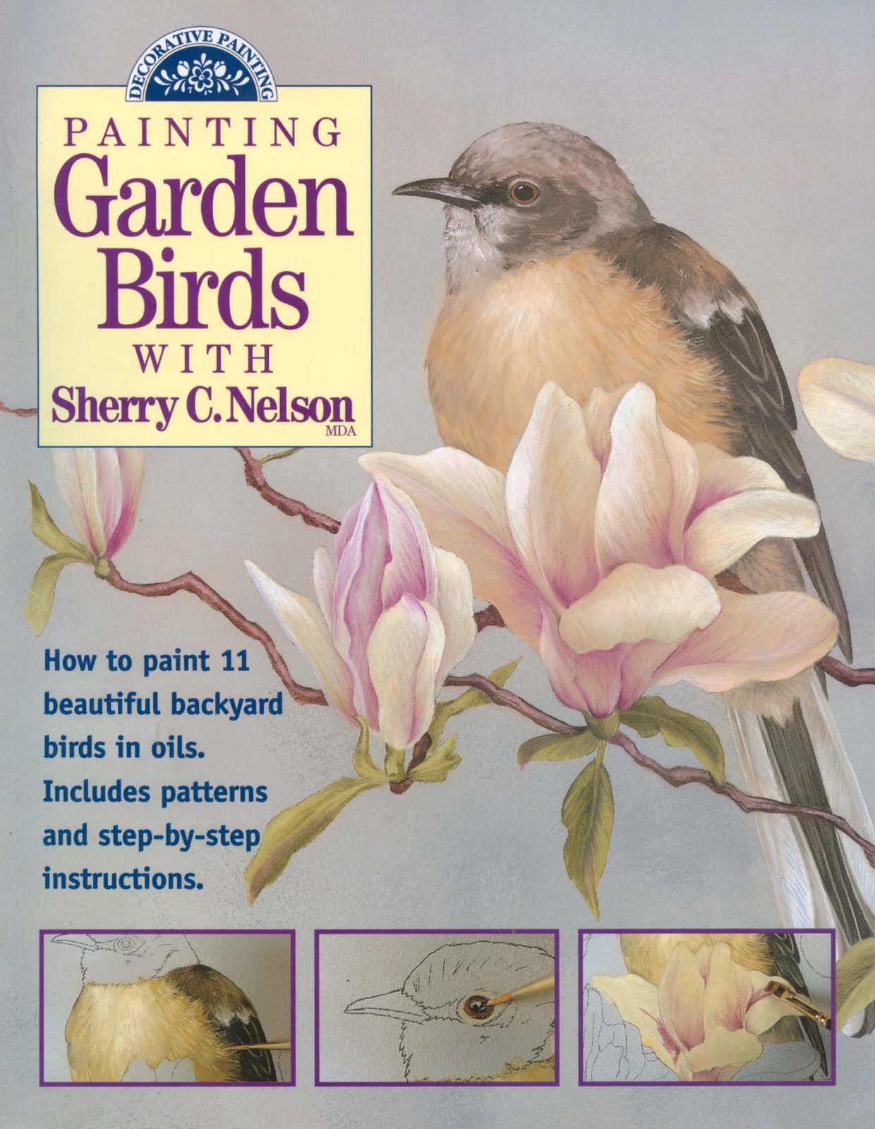 Painting Garden Birds With Sherry C. Nelson,Used