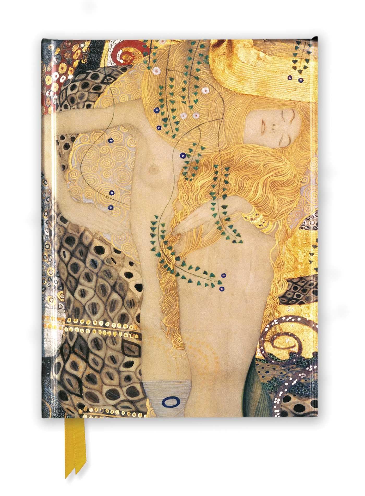 Gustav Klimt: Water Serpents I (Foiled Journal) (Flame Tree Notebooks),Used