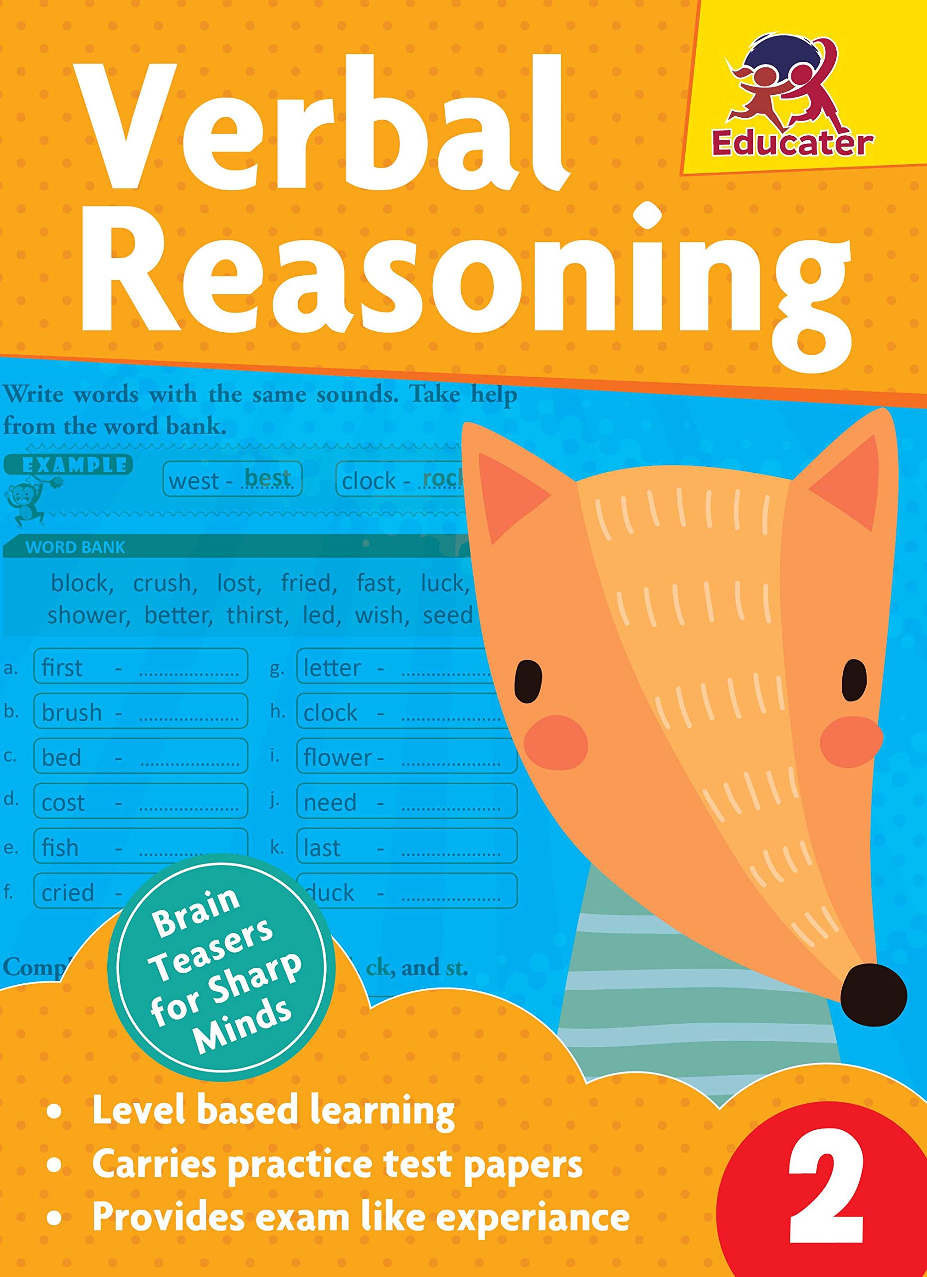Team Pegasus Verbal Reasoning Grade 2 Workbook For Kids Age 5+ | Fun & Interactive Activities To Enhance Logical Thinking & Problem-Solving Skills