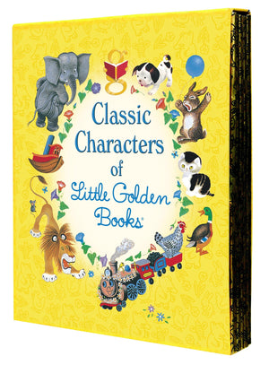 Classic Characters Of Little Golden Books: The Poky Little Puppy, Tootle, The Saggy Baggy Elephant, Tawny Scrawny Lion, And Scuf,New