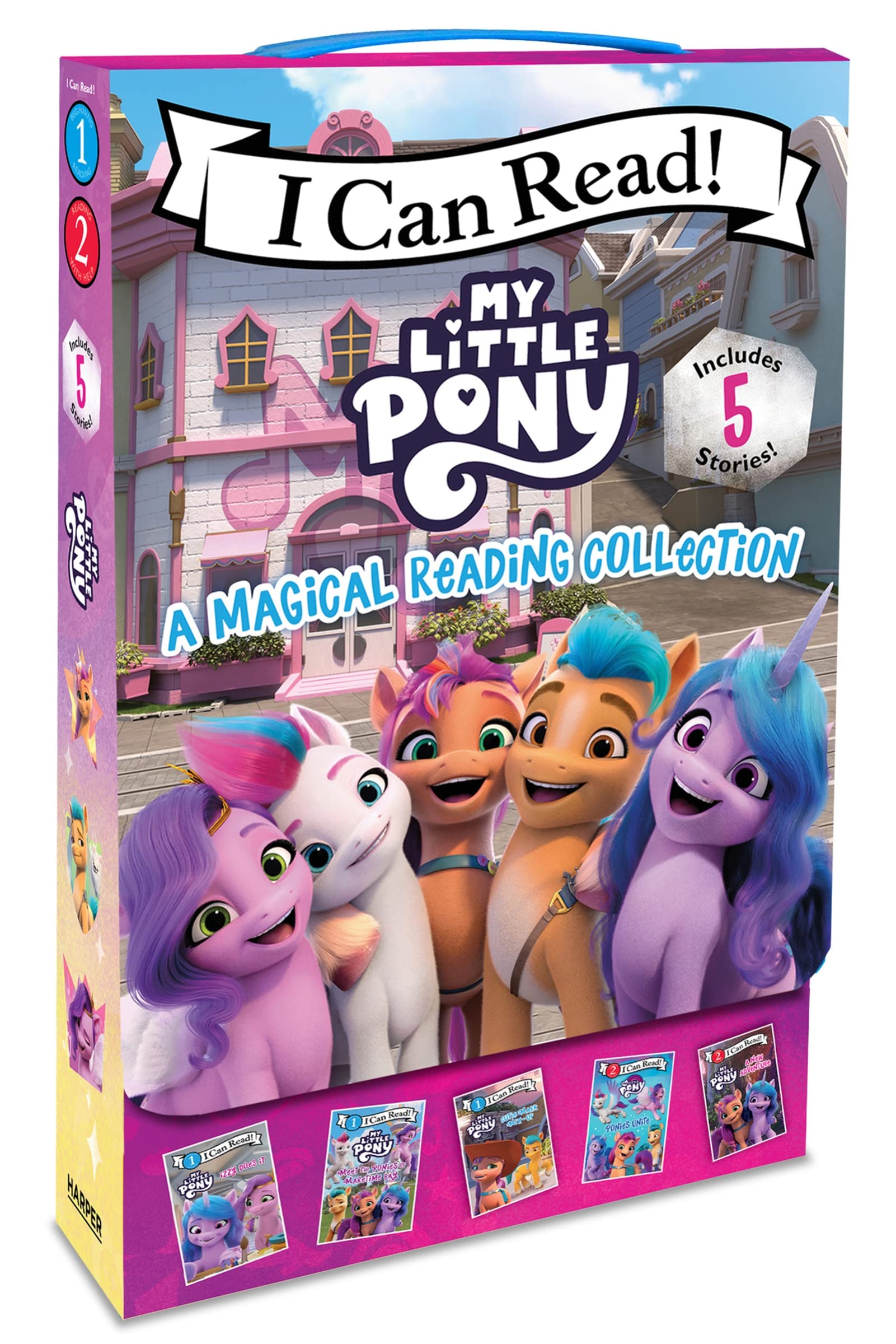My Little Pony: A Magical Reading Collection 5Book Box Set: Ponies Unite, Izzy Does It, Meet The Ponies Of Maritime Bay, Cutie