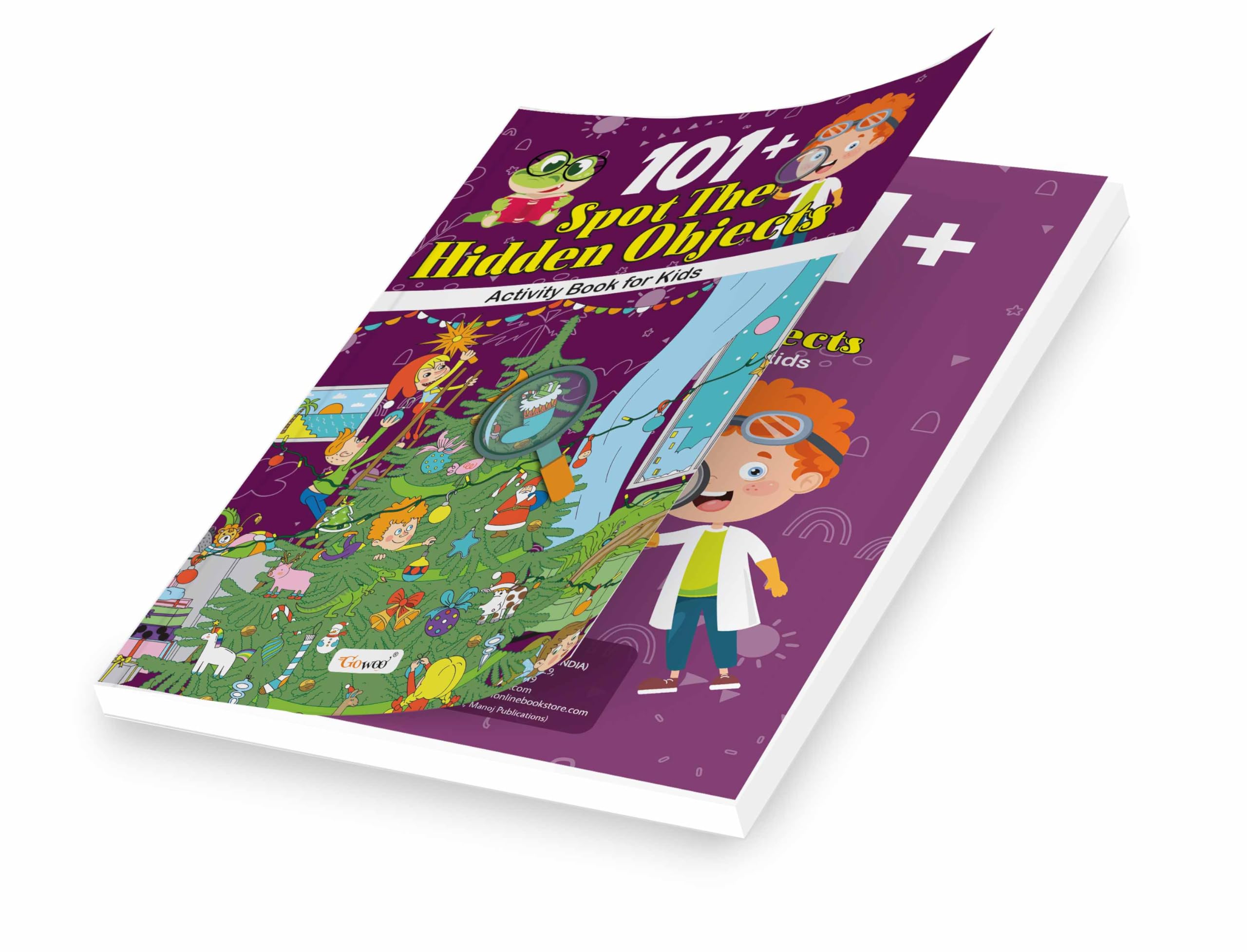 101+ Spot The Hidden Objects Activity Book For Kids : Educational Puzzle Book With Seek And Find Activities, Toddlers Activity Book