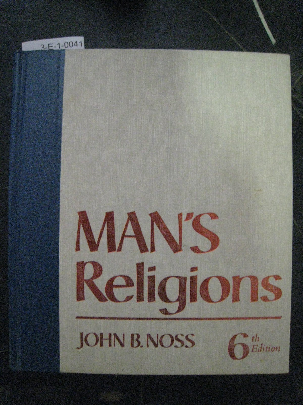 Mans Religions,Used
