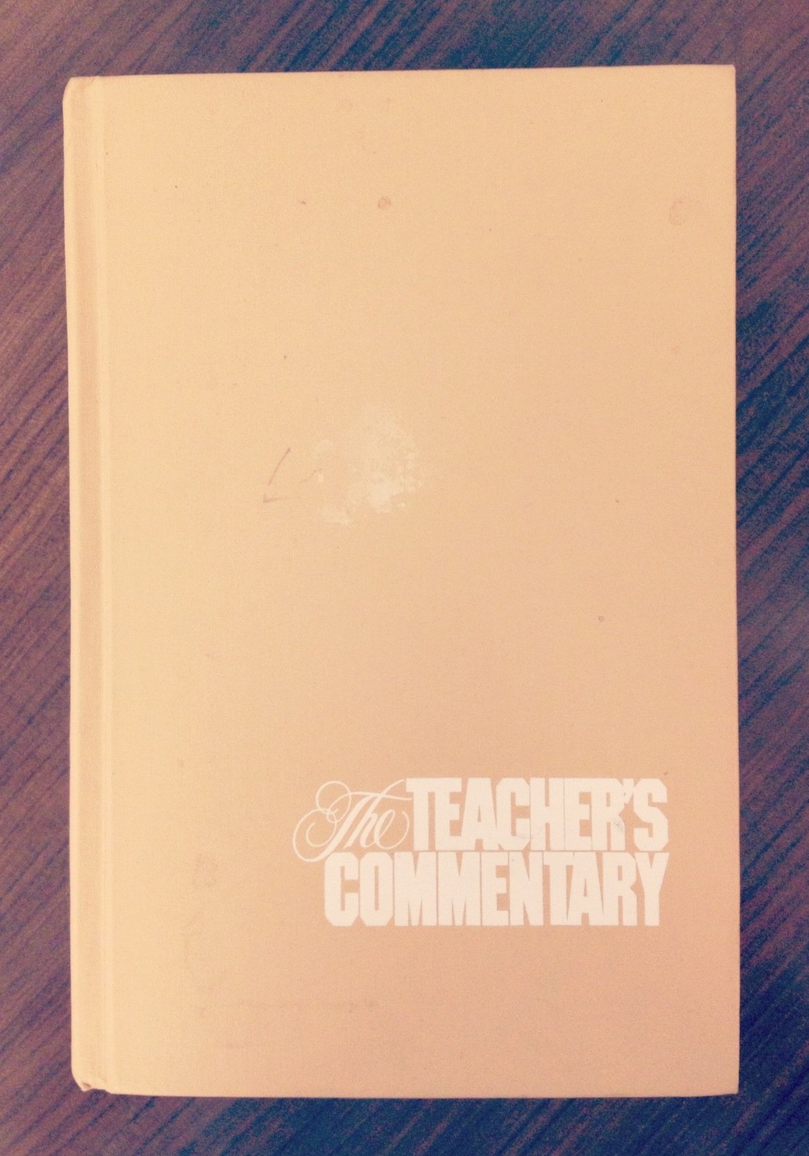 Bible Teacher's Commentary,Used