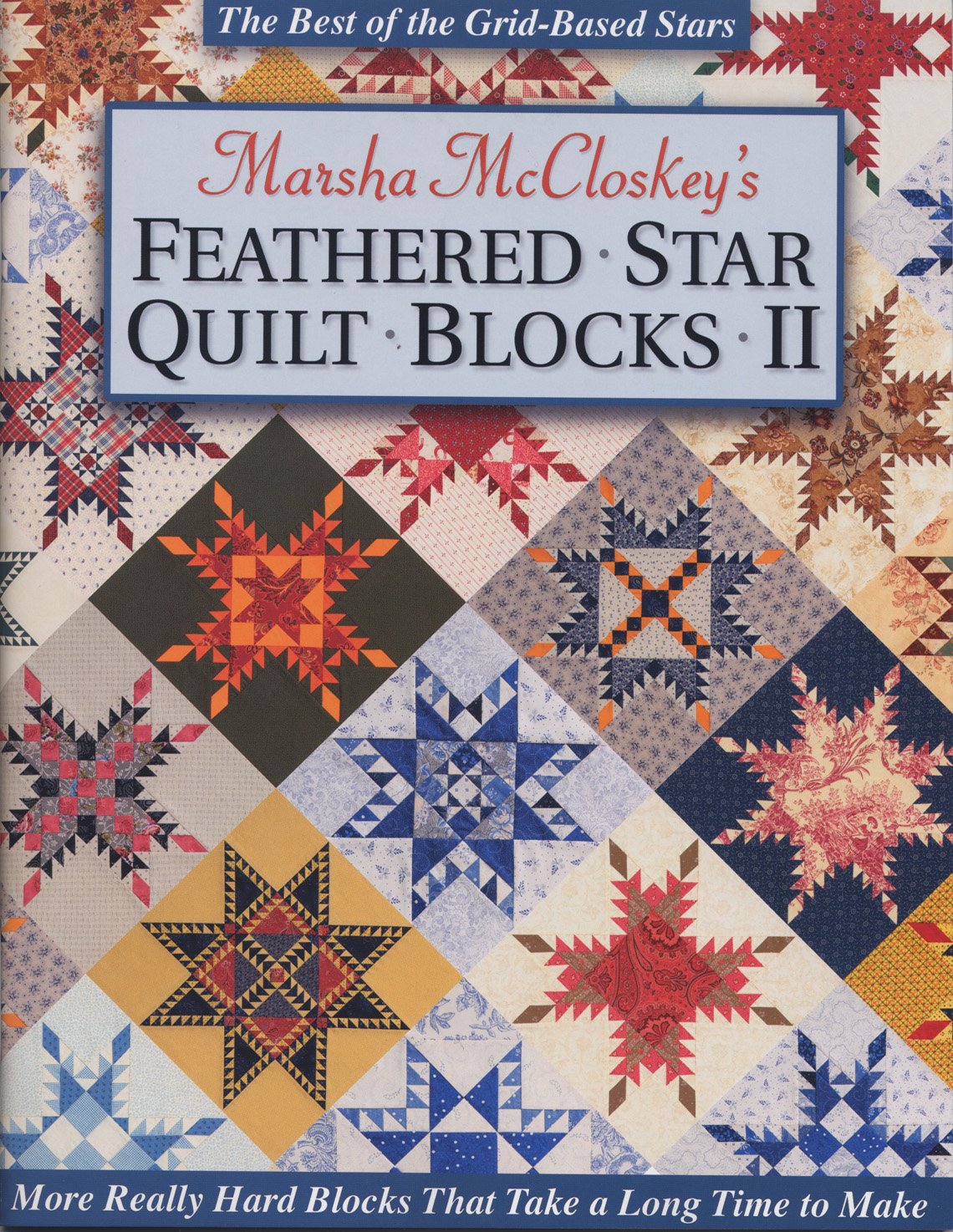 Feathered Star Quilt Blocks II,Used