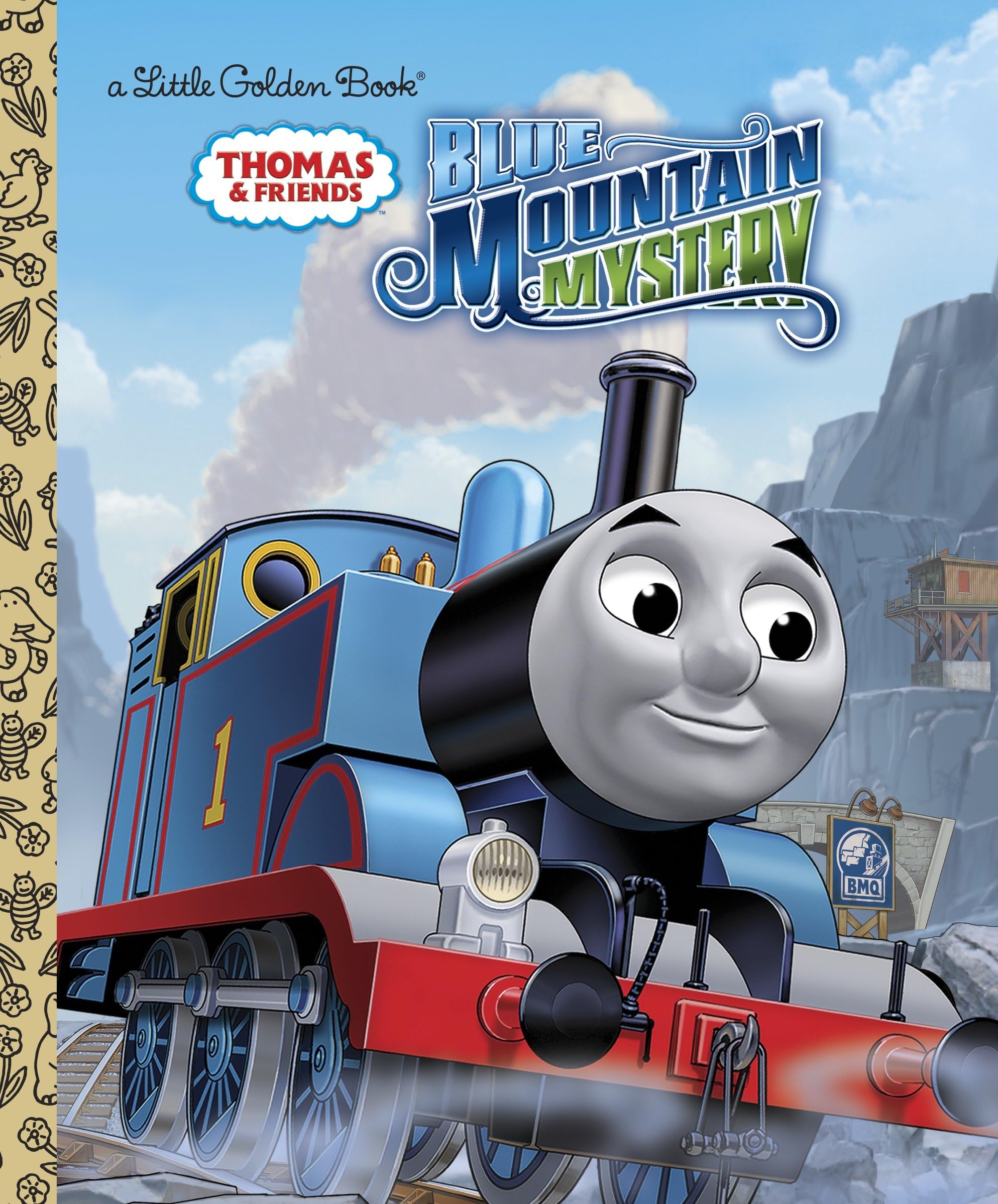 Blue Mountain Mystery (Thomas & Friends) (Little Golden Book),Used