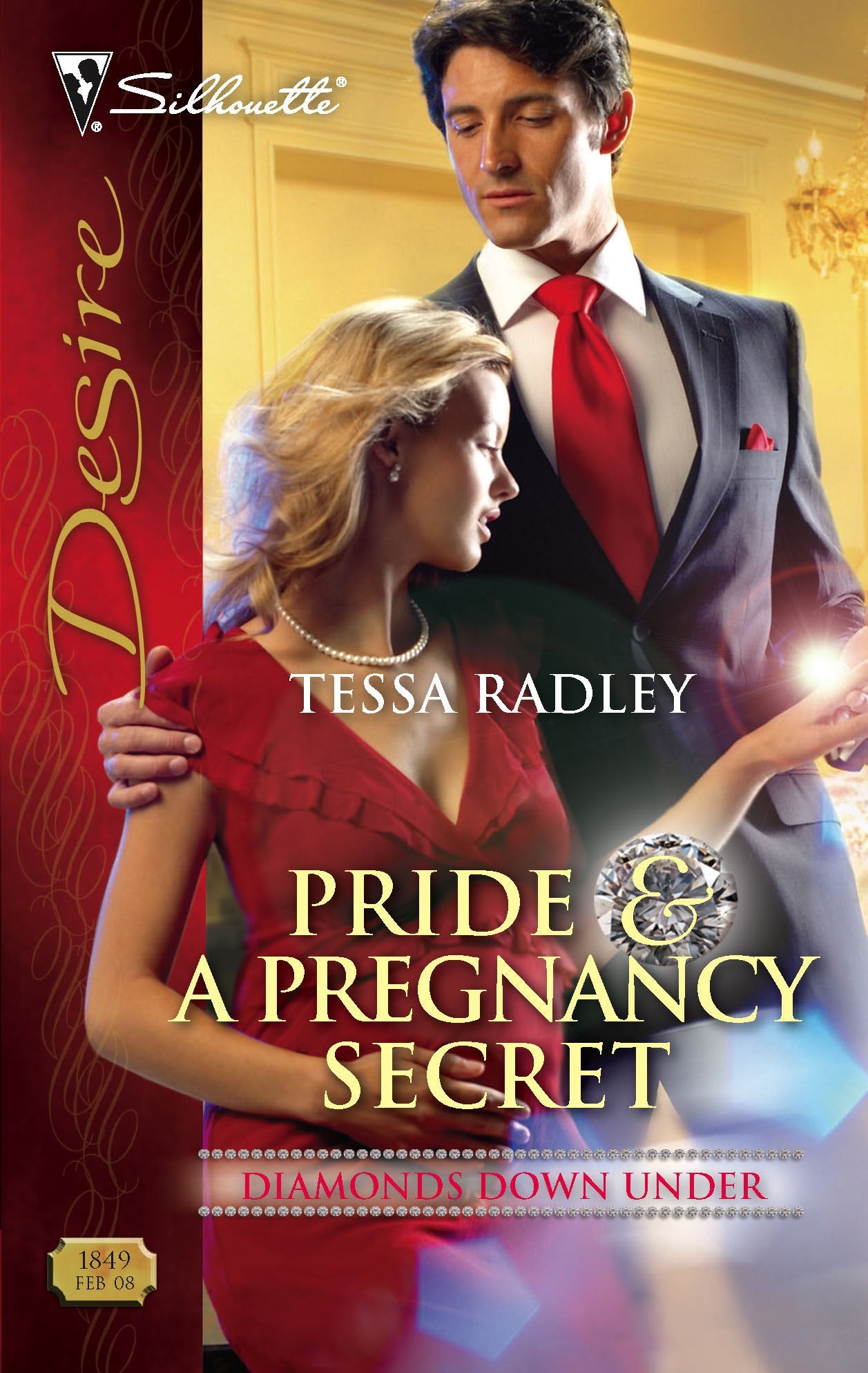 Pride & a Pregnancy Secret (Diamonds Down Under),Used