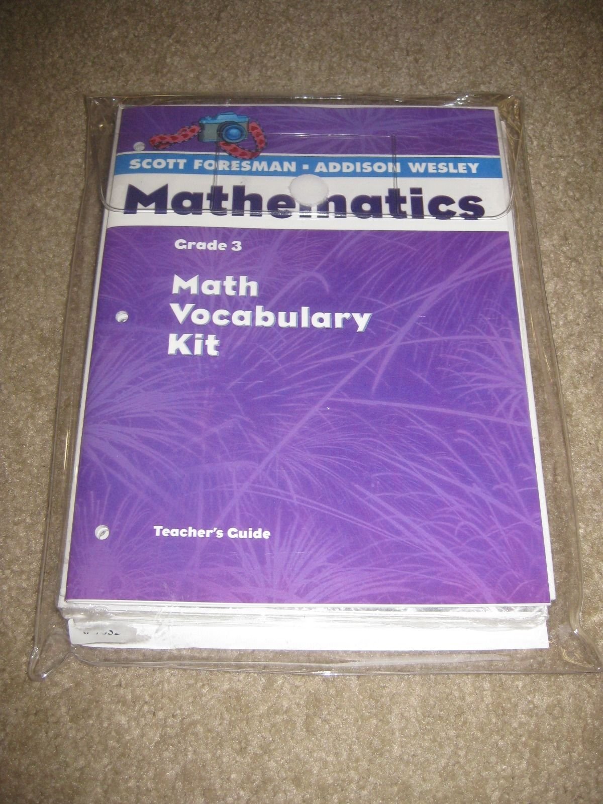 Scott Foresman Addison Wesley Math 2004 Vocabulary Kit Grade 3,Used