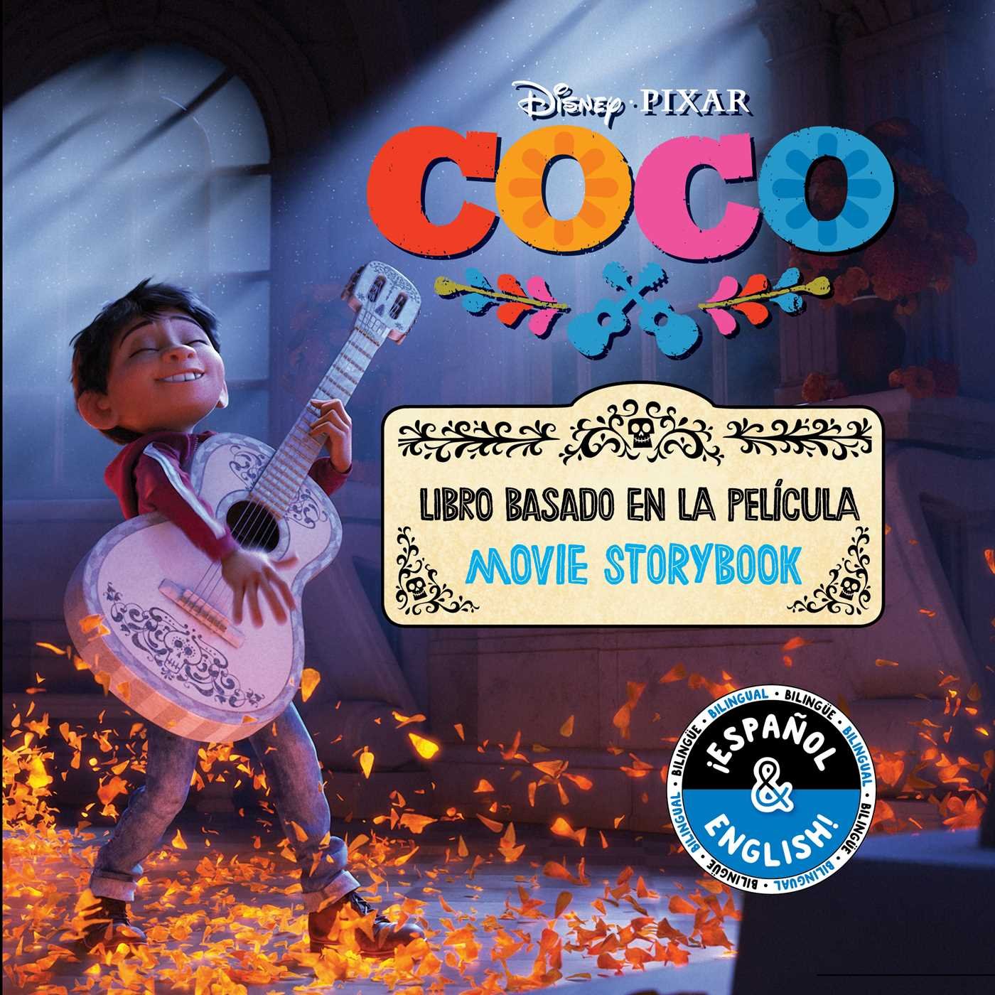 Disney/Pixar Coco: Movie Storybook / Libro basado en la pelcula (EnglishSpanish) (Disney Bilingual),Used
