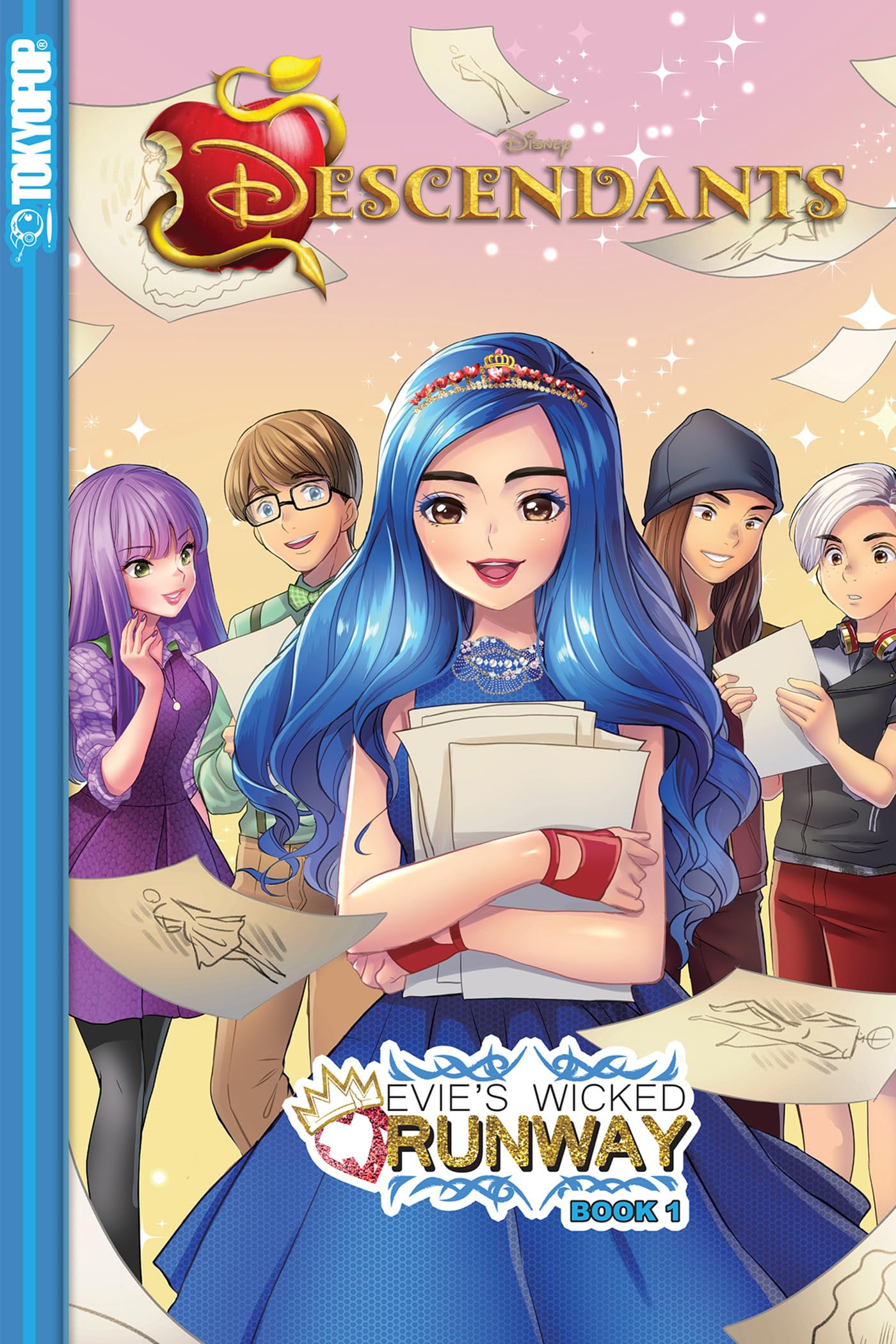 Disney Manga: Descendants  Evie'S Wicked Runway, Book 1
